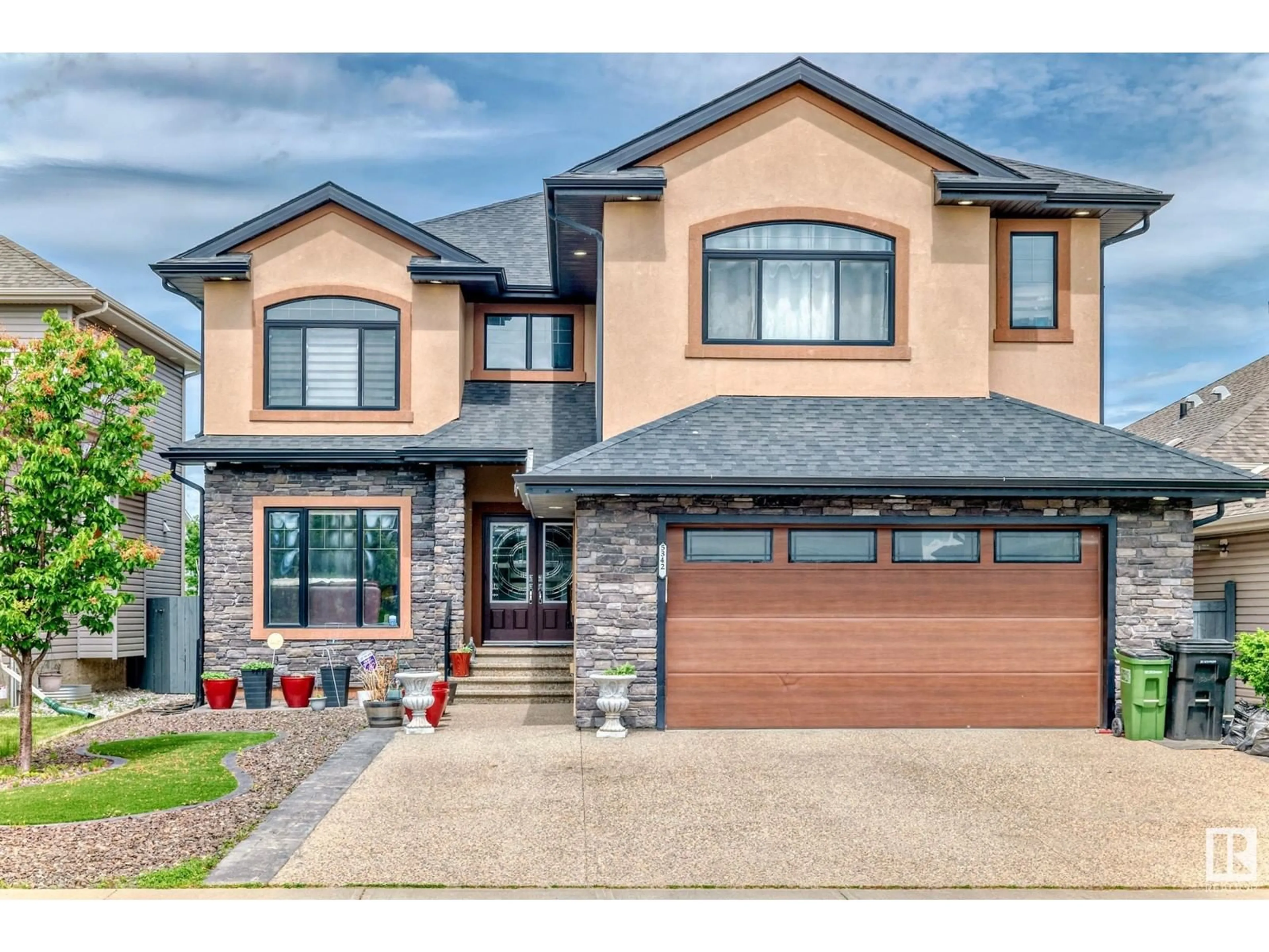 Home with brick exterior material, street for NW - 5342 MULLEN BN, Edmonton Alberta T6R0P9
