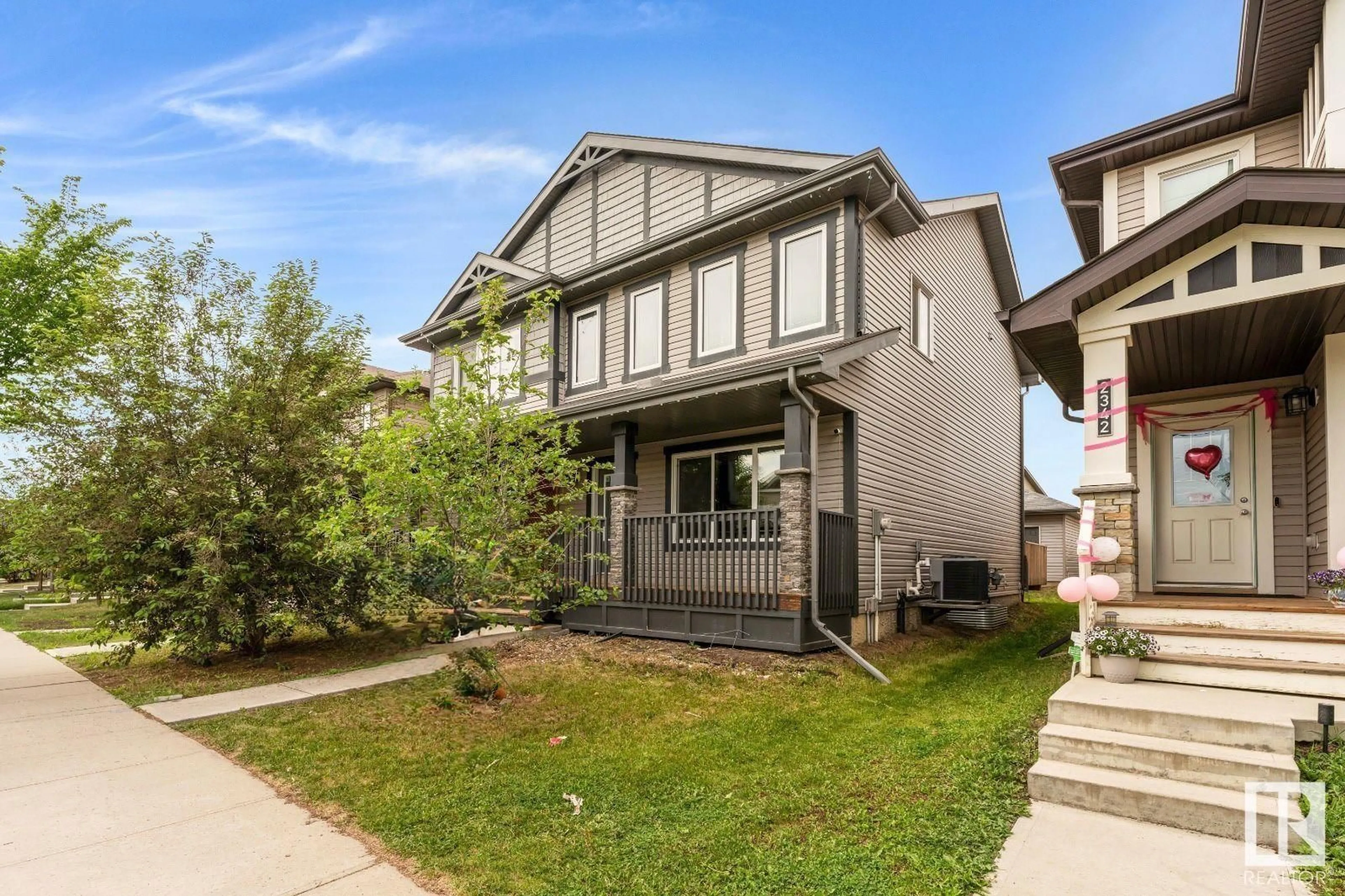 Home with vinyl exterior material, street for 2344 GLENRIDDING BLVD, Edmonton Alberta T6W3K6