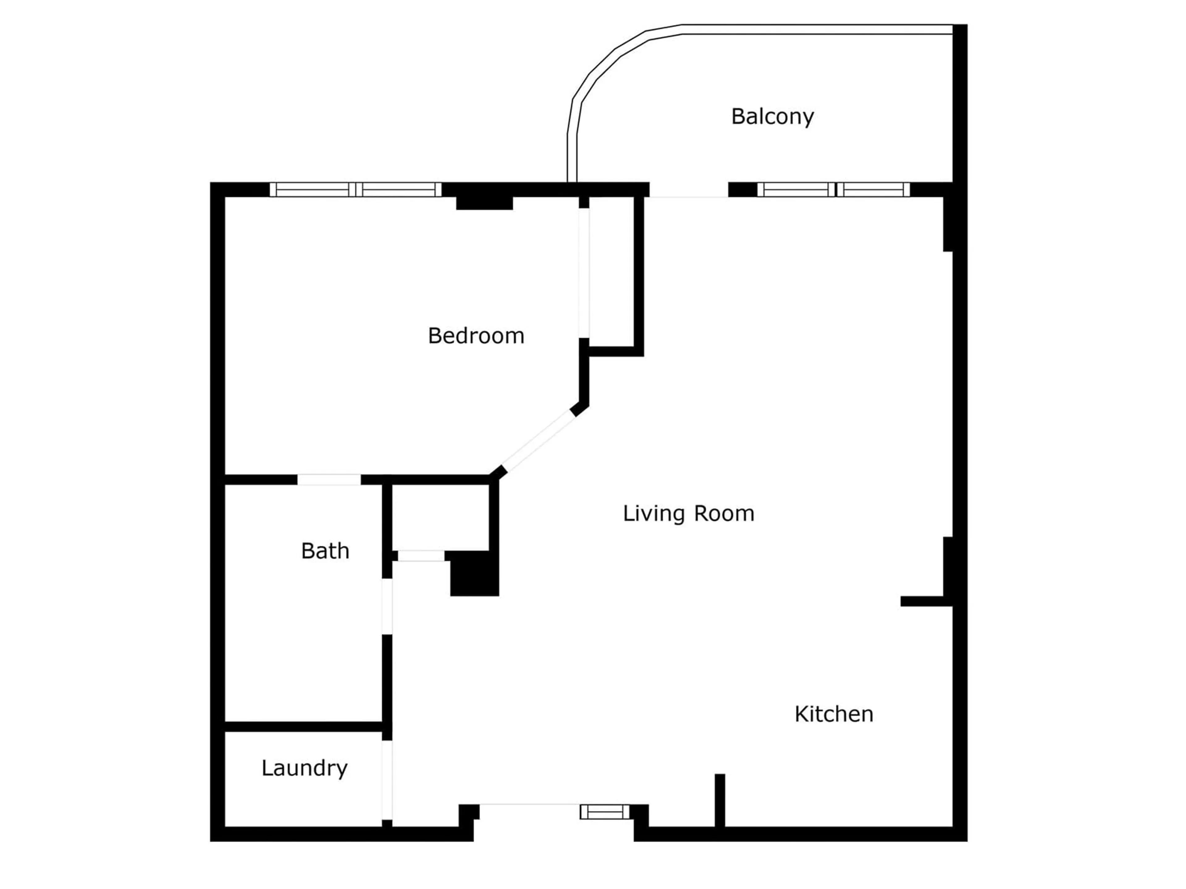 Floor plan for 1-309 - 4245 139 AV, Edmonton Alberta T5Y3E8