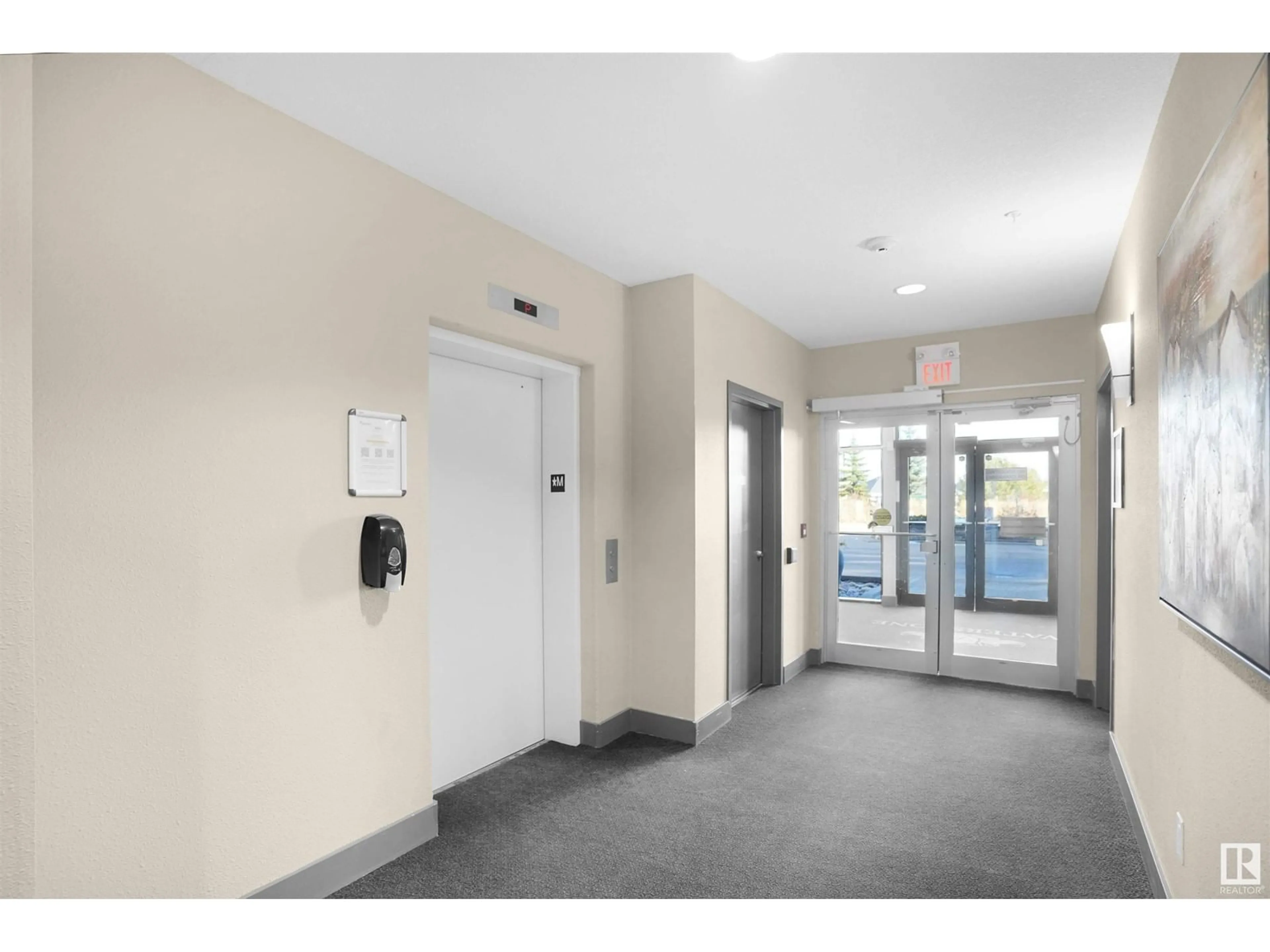 Indoor foyer for 210 - 6083 MAYNARD WY, Edmonton Alberta T6R0S5