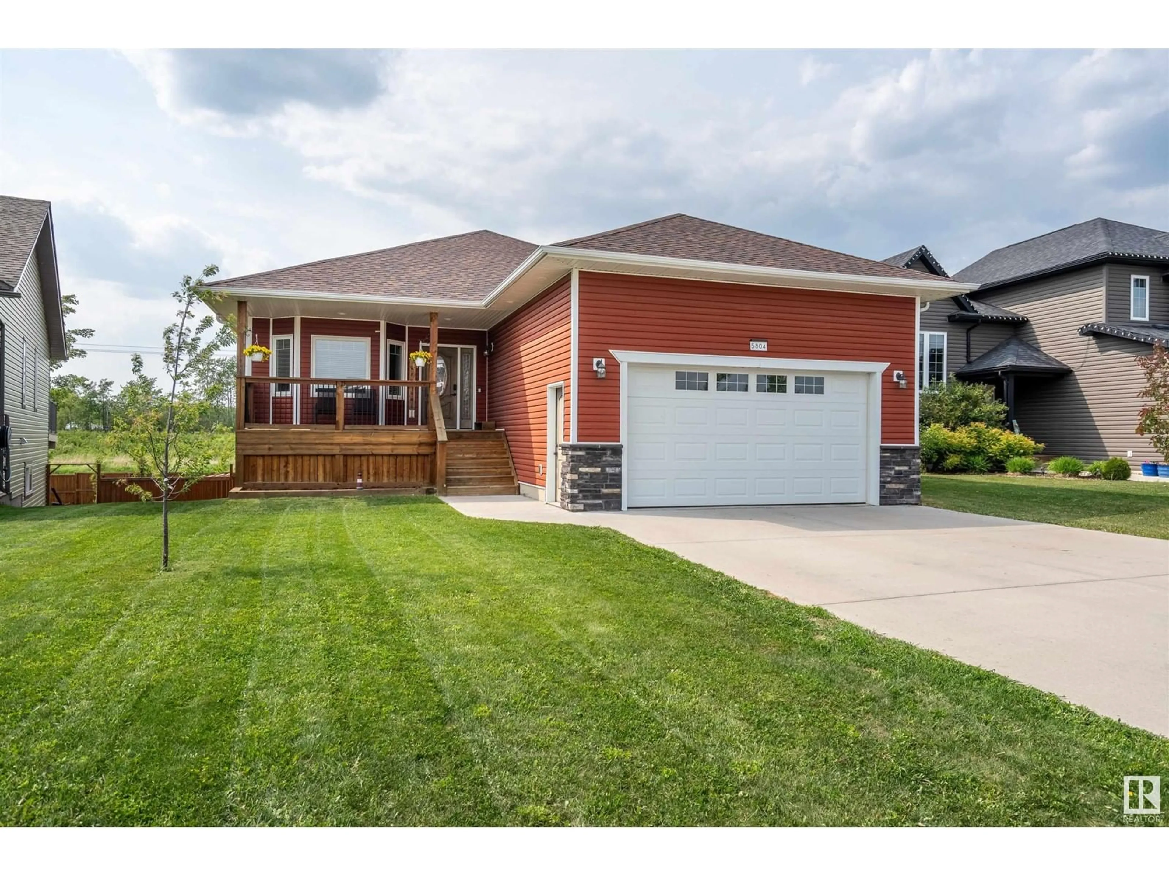 Home with brick exterior material, street for 5804 MEADOW WY, Cold Lake Alberta T9M0E7