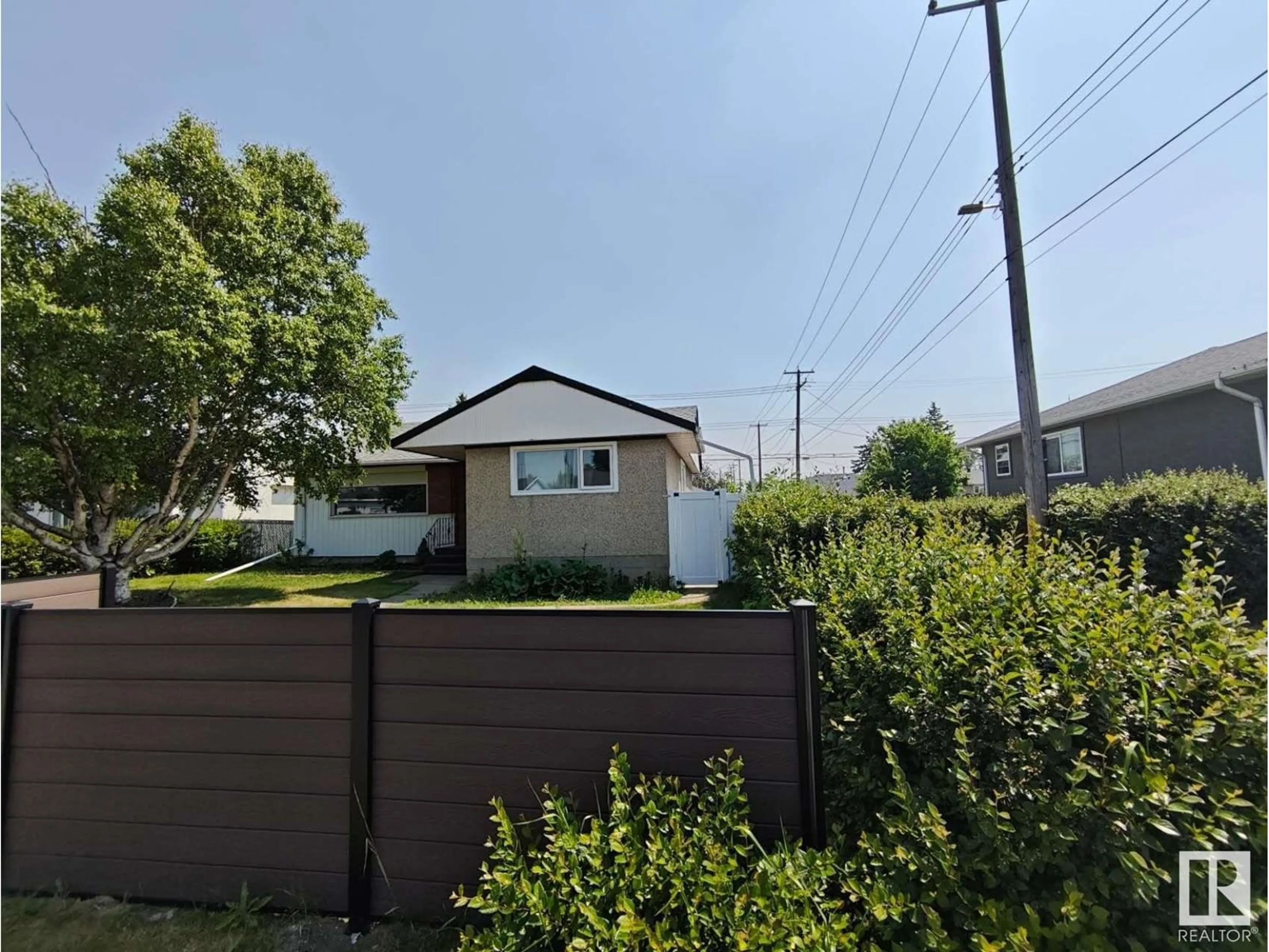 A pic from outside/outdoor area/front of a property/back of a property/a pic from drone, street for 8023 70 AV, Edmonton Alberta T6C0A6