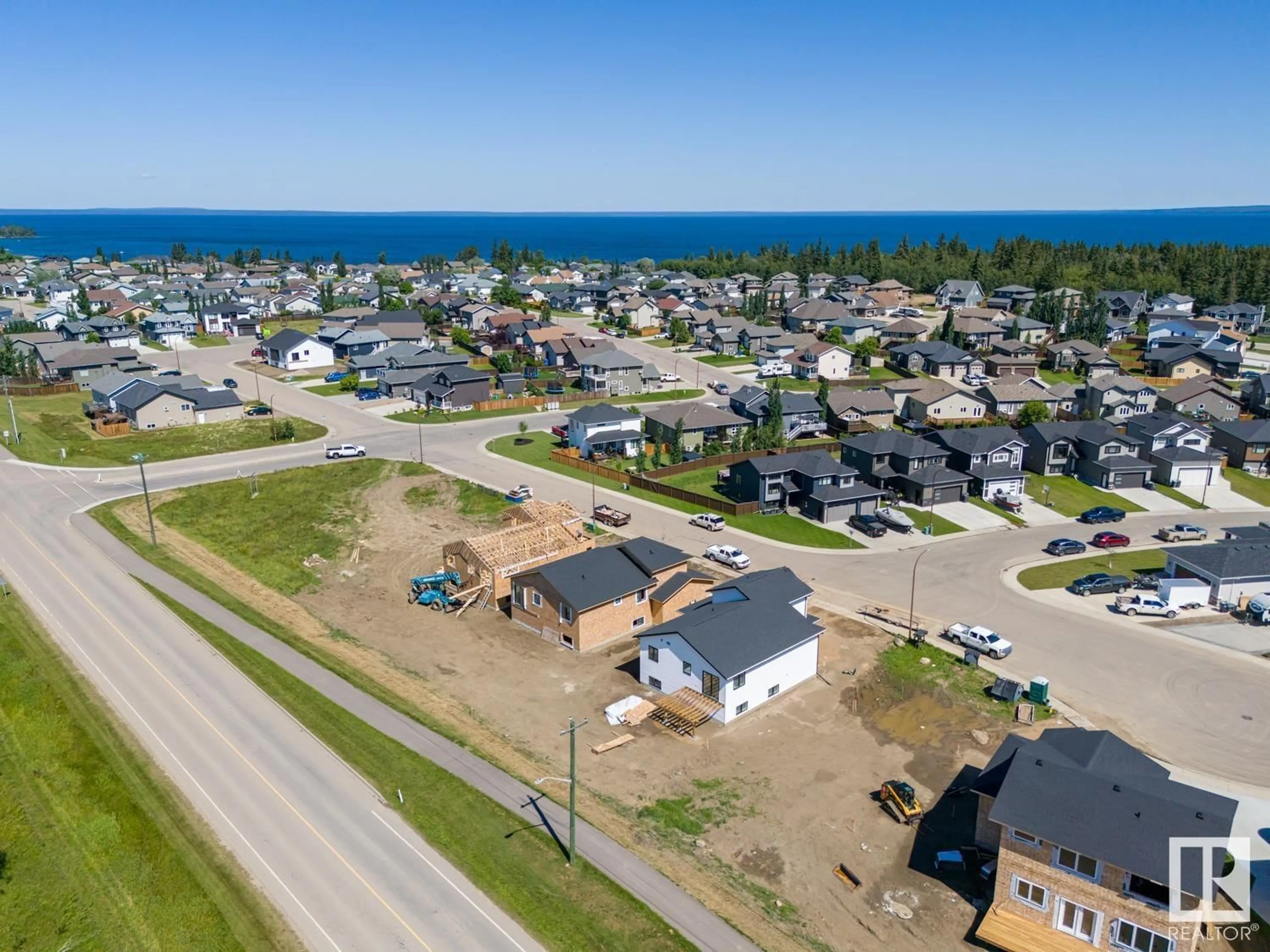 A pic from outside/outdoor area/front of a property/back of a property/a pic from drone, unknown for 502 LAKEWOOD CL, Cold Lake Alberta T9M0K7