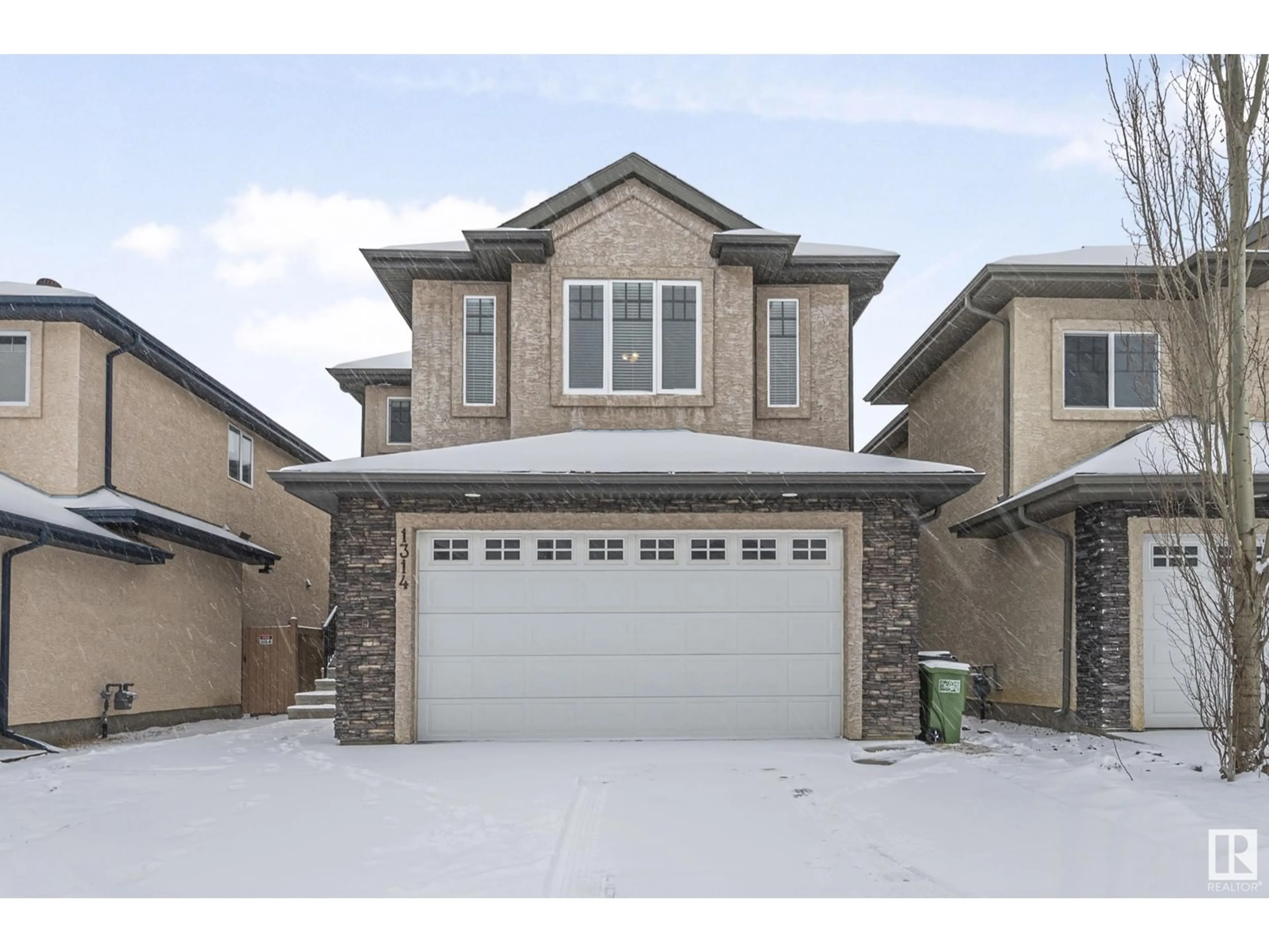 Home with brick exterior material, street for 1314 CUNNINGHAM DR, Edmonton Alberta T6W0R7