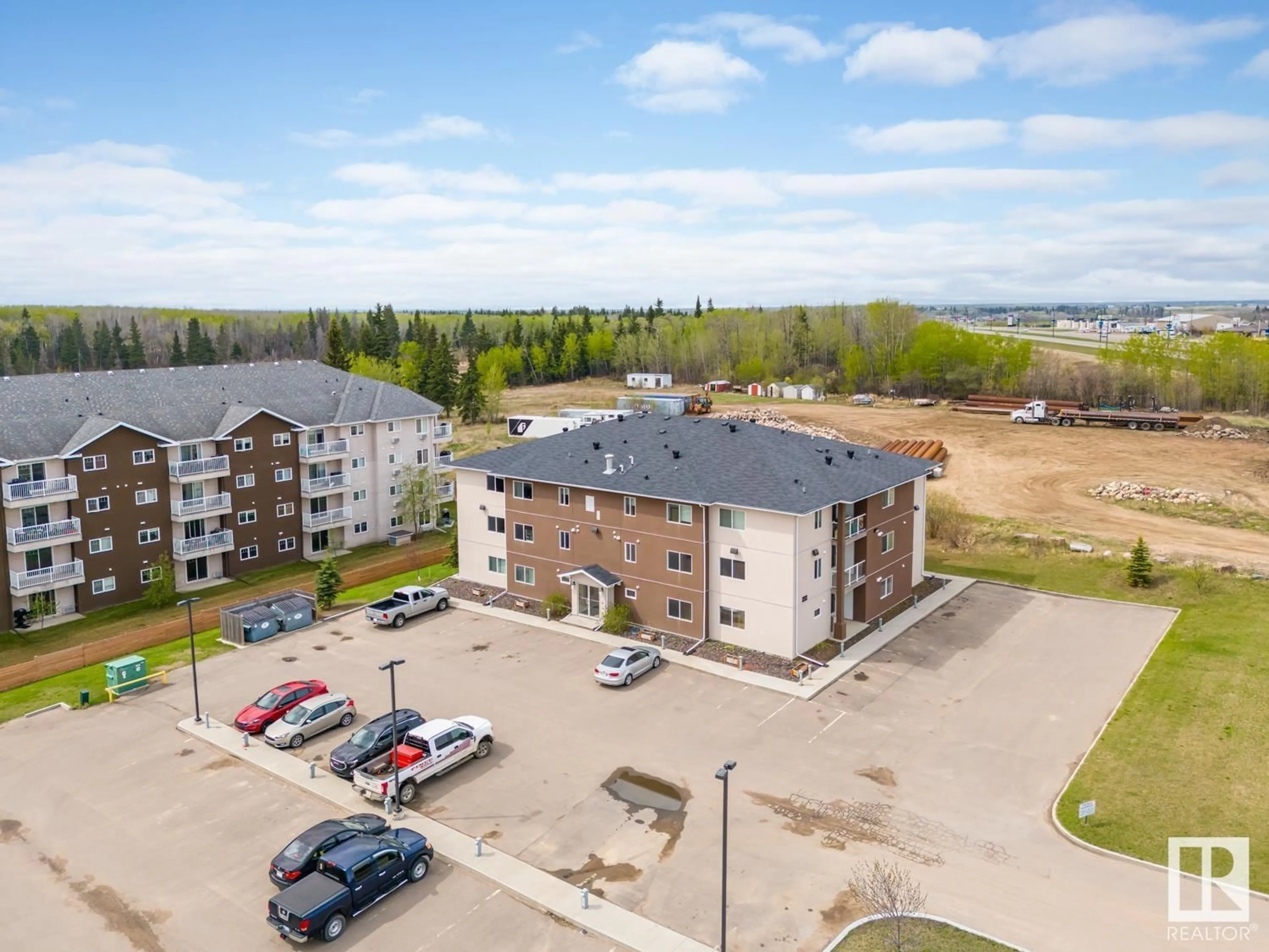 A pic from outside/outdoor area/front of a property/back of a property/a pic from drone, building for 2201 1601 8 AV, Cold Lake Alberta T9M0J9