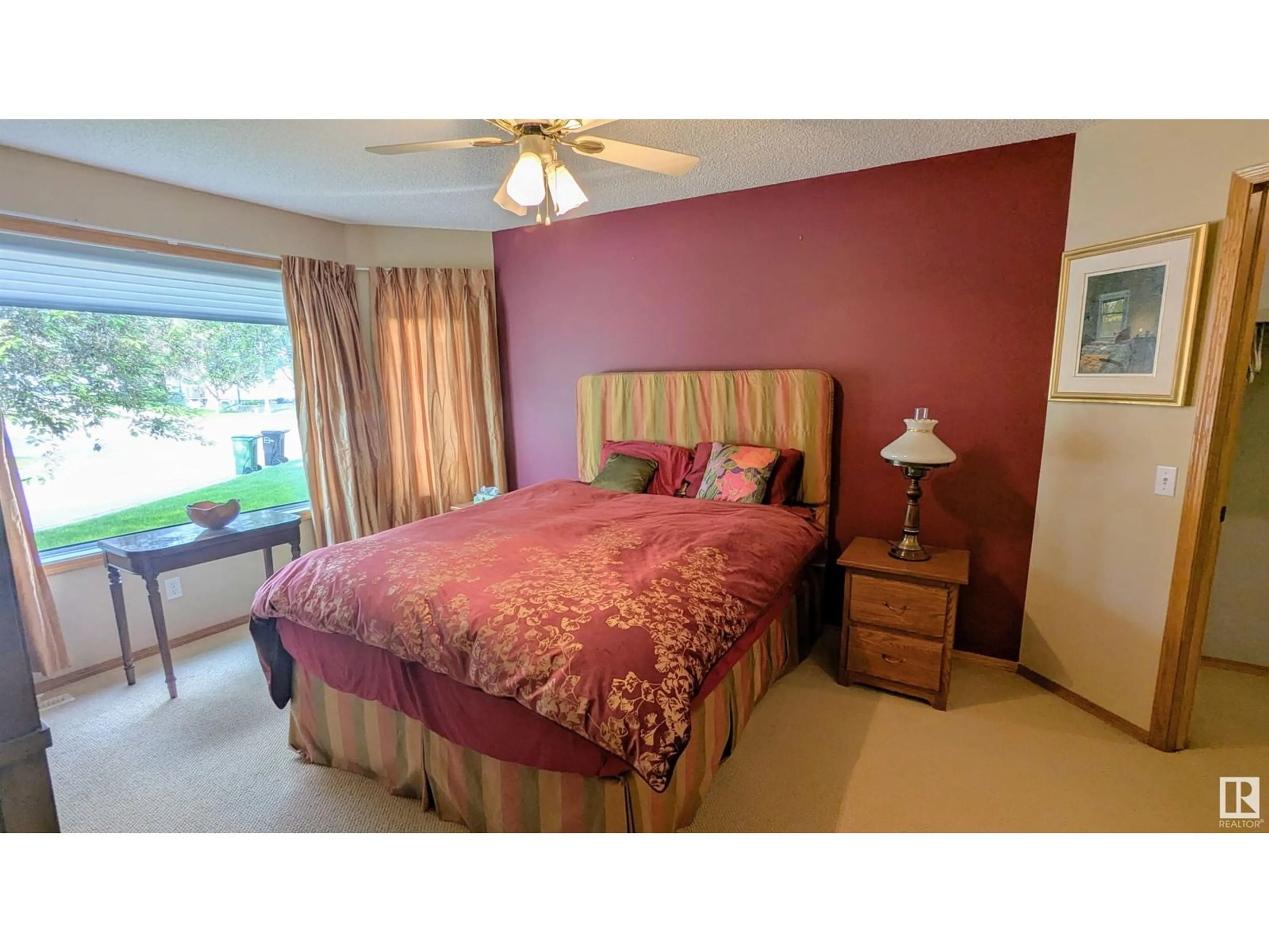 Bedroom with bed, unknown for 8 - 28 DECHENE RD, Edmonton Alberta T9M2S5