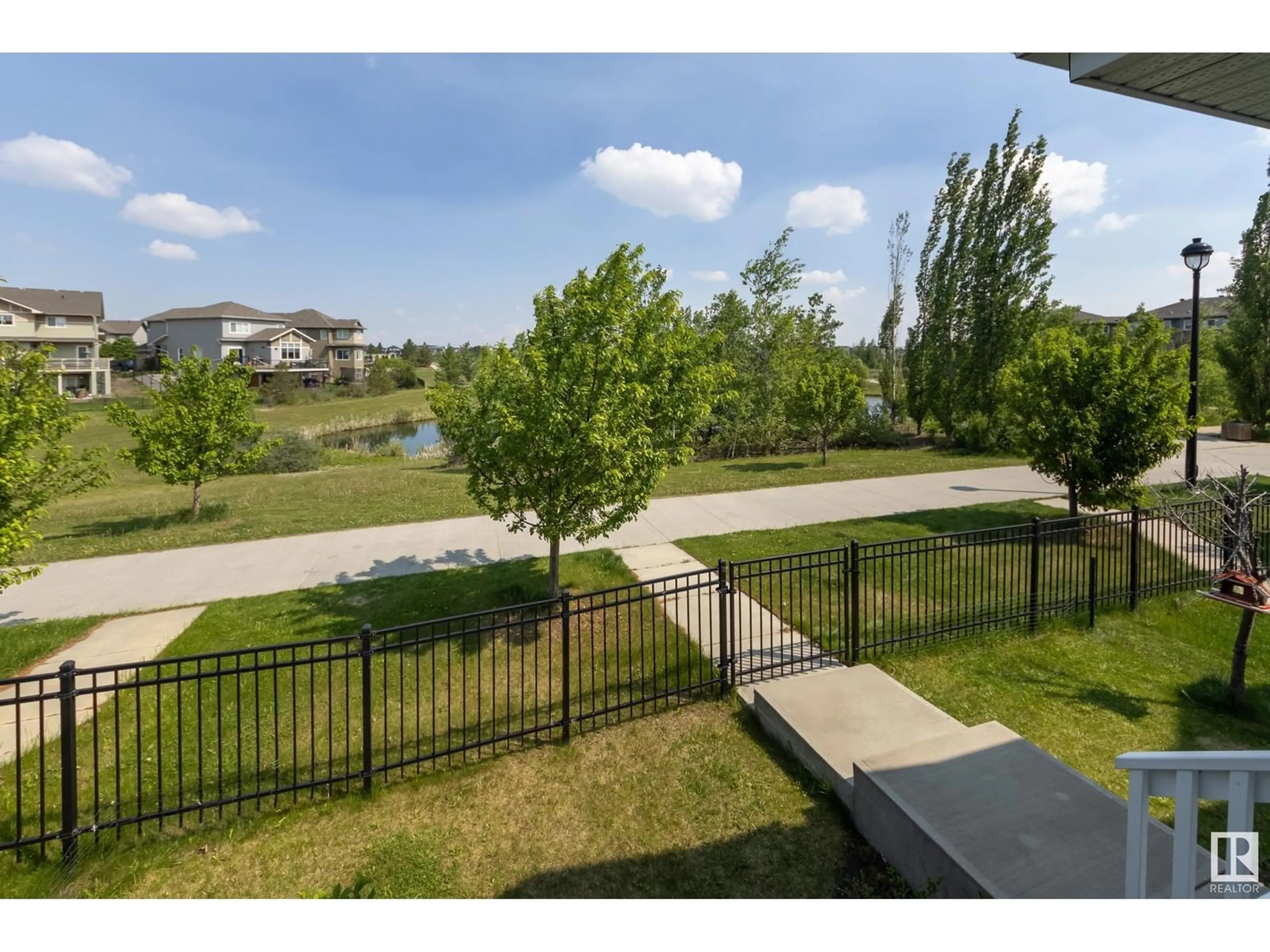 A pic from outside/outdoor area/front of a property/back of a property/a pic from drone, water/lake/river/ocean view for 1832 CARRUTHERS LN, Edmonton Alberta T6W0Z1