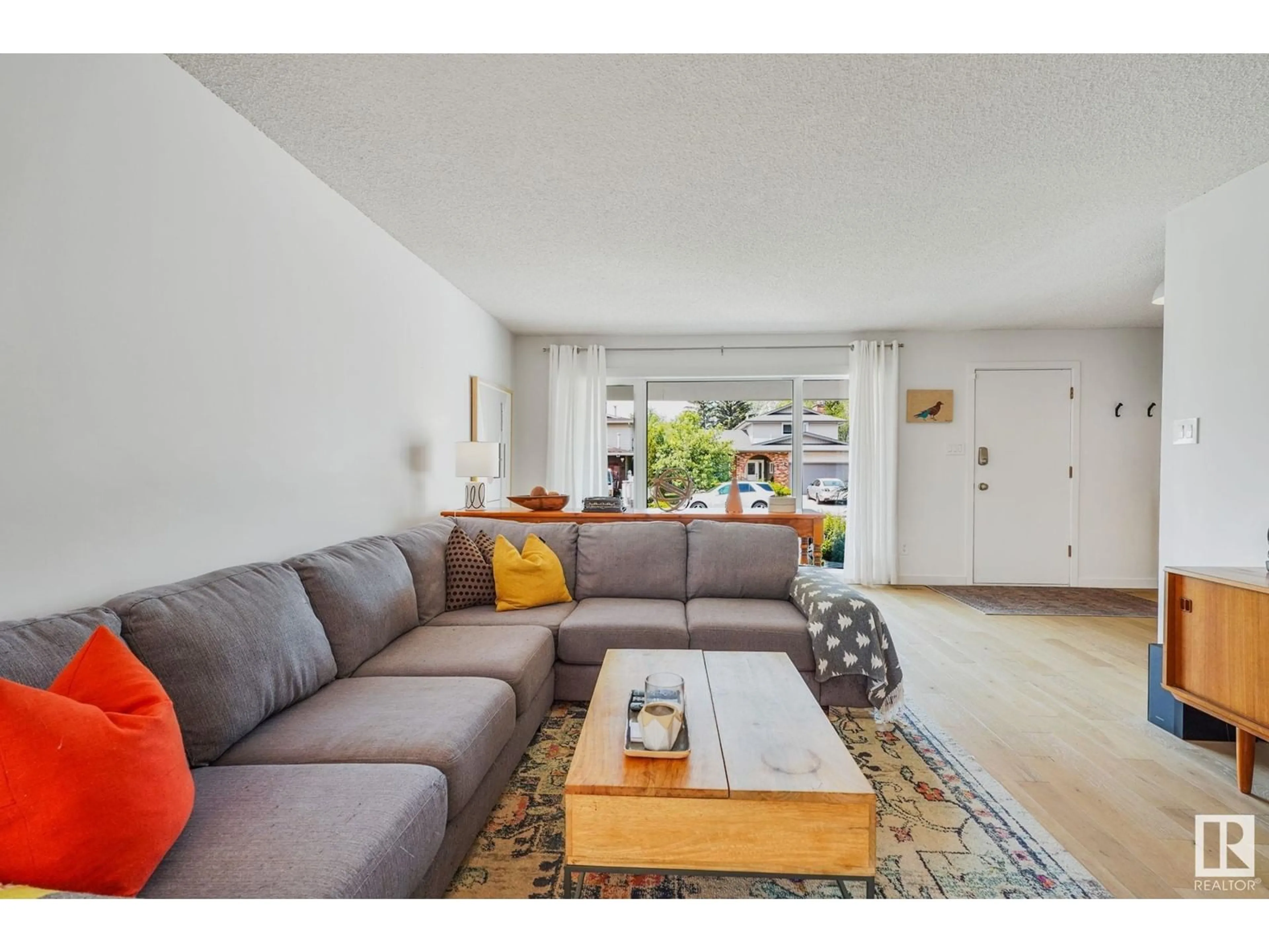 Living room with furniture, unknown for 2023 104B ST NW, Edmonton Alberta T6E5E7