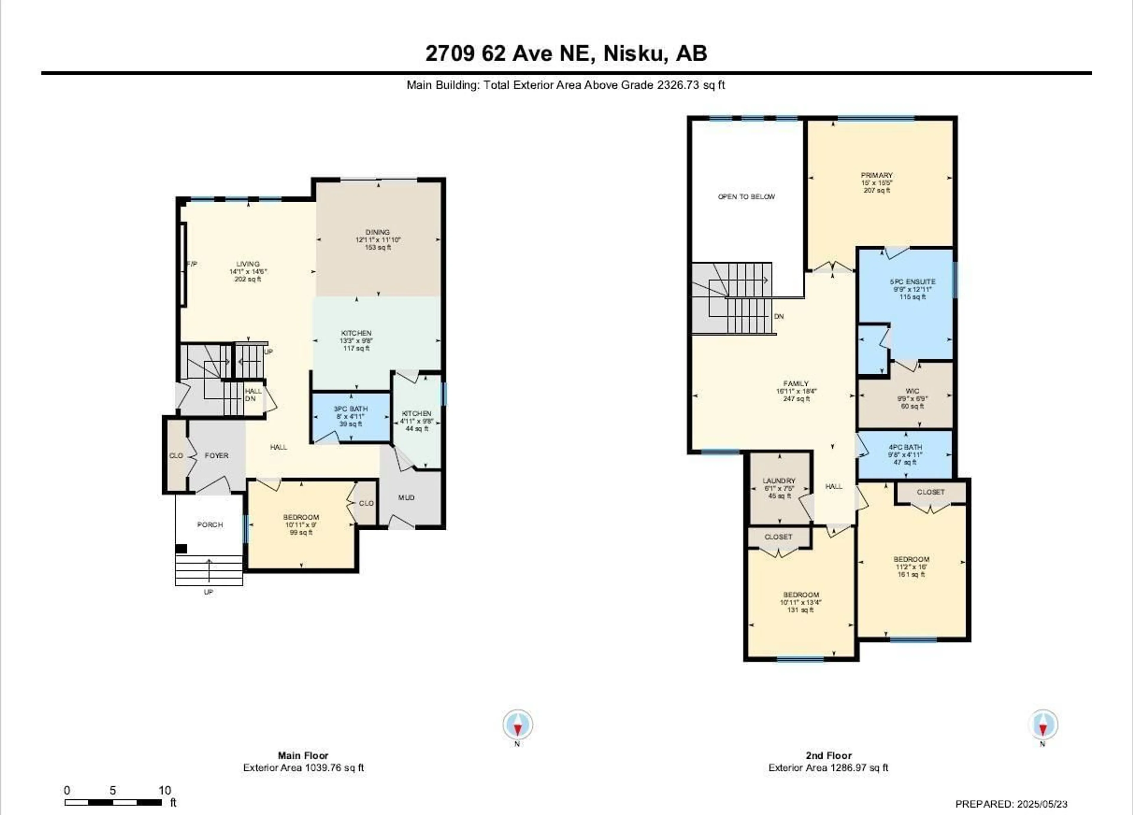 Floor plan for 2709 62 AVE, Rural Leduc County Alberta T4X3A5
