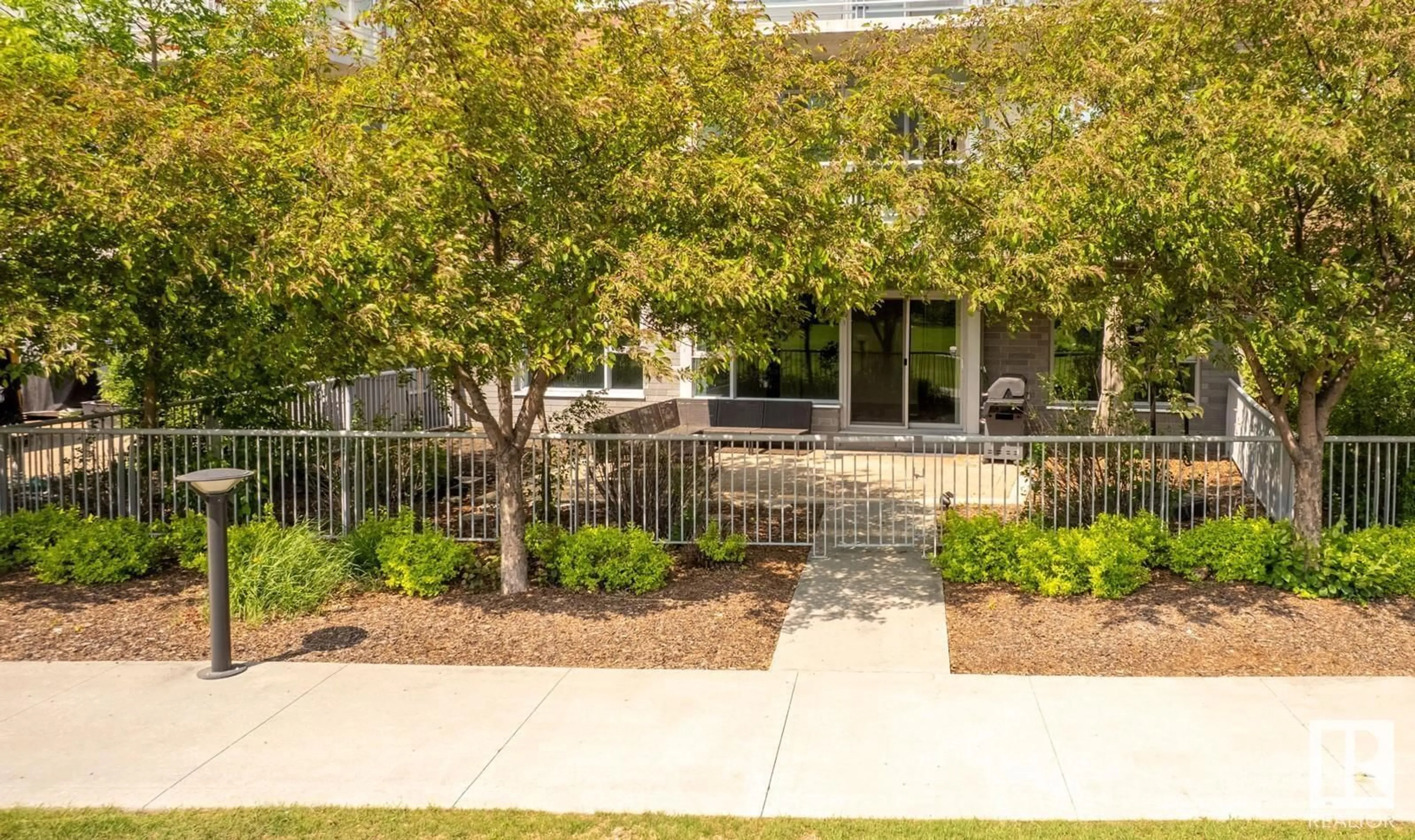 Patio, street for #108 - 2612 109 ST NW, Edmonton Alberta T6J3T1