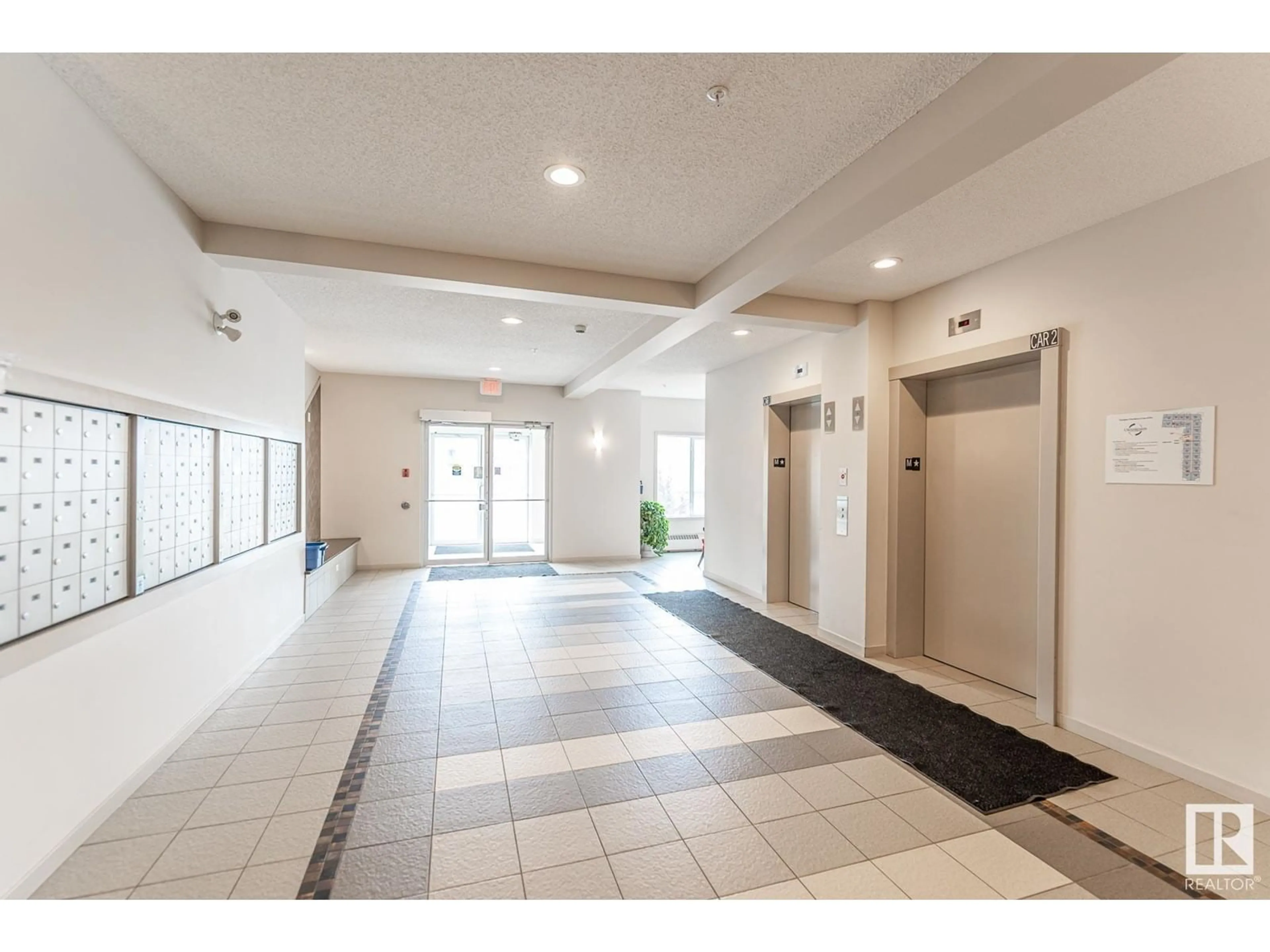 Indoor foyer for #321 - 1820 RUTHERFORD RD, Edmonton Alberta T6W2K6