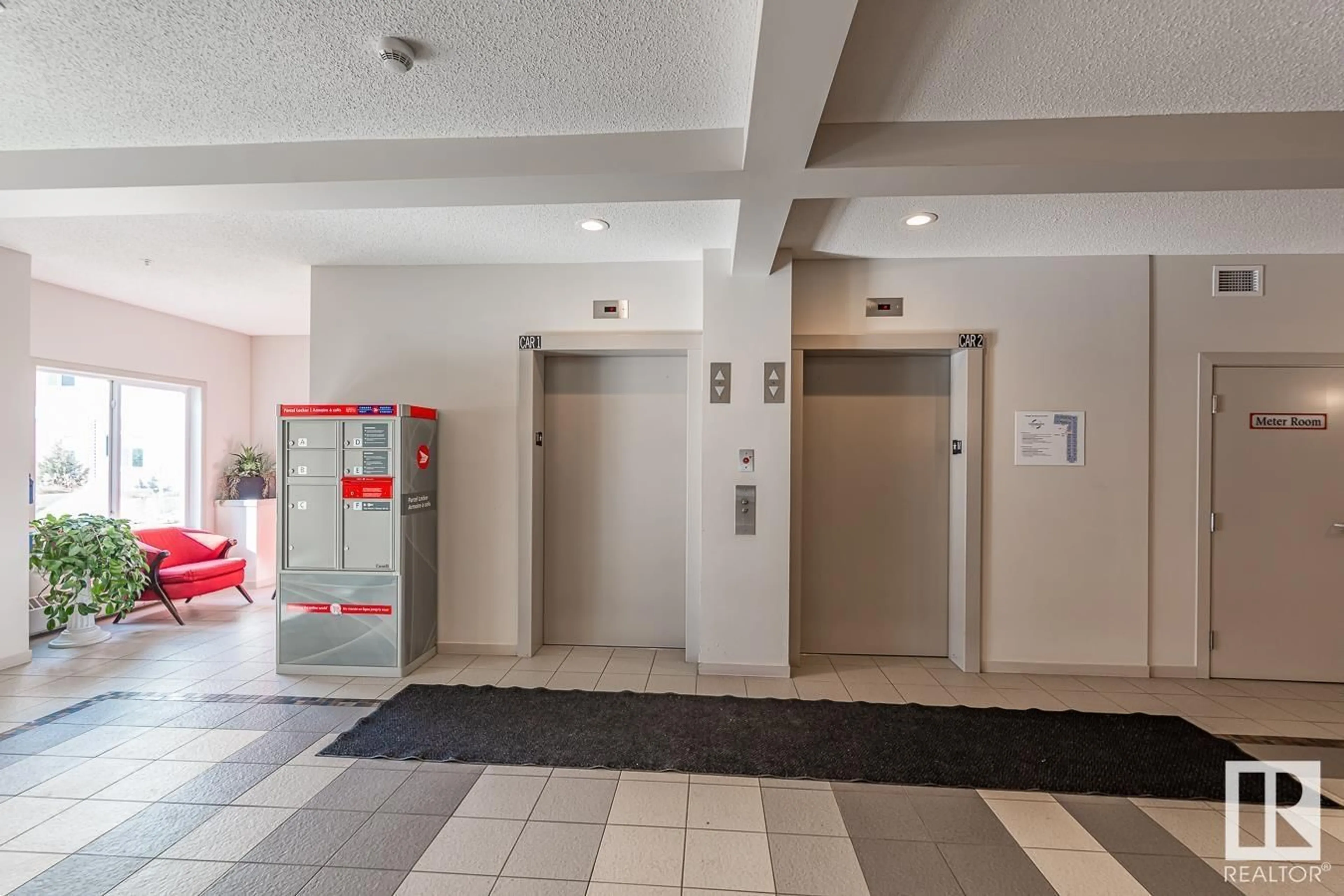 Indoor foyer for #321 - 1820 RUTHERFORD RD, Edmonton Alberta T6W2K6
