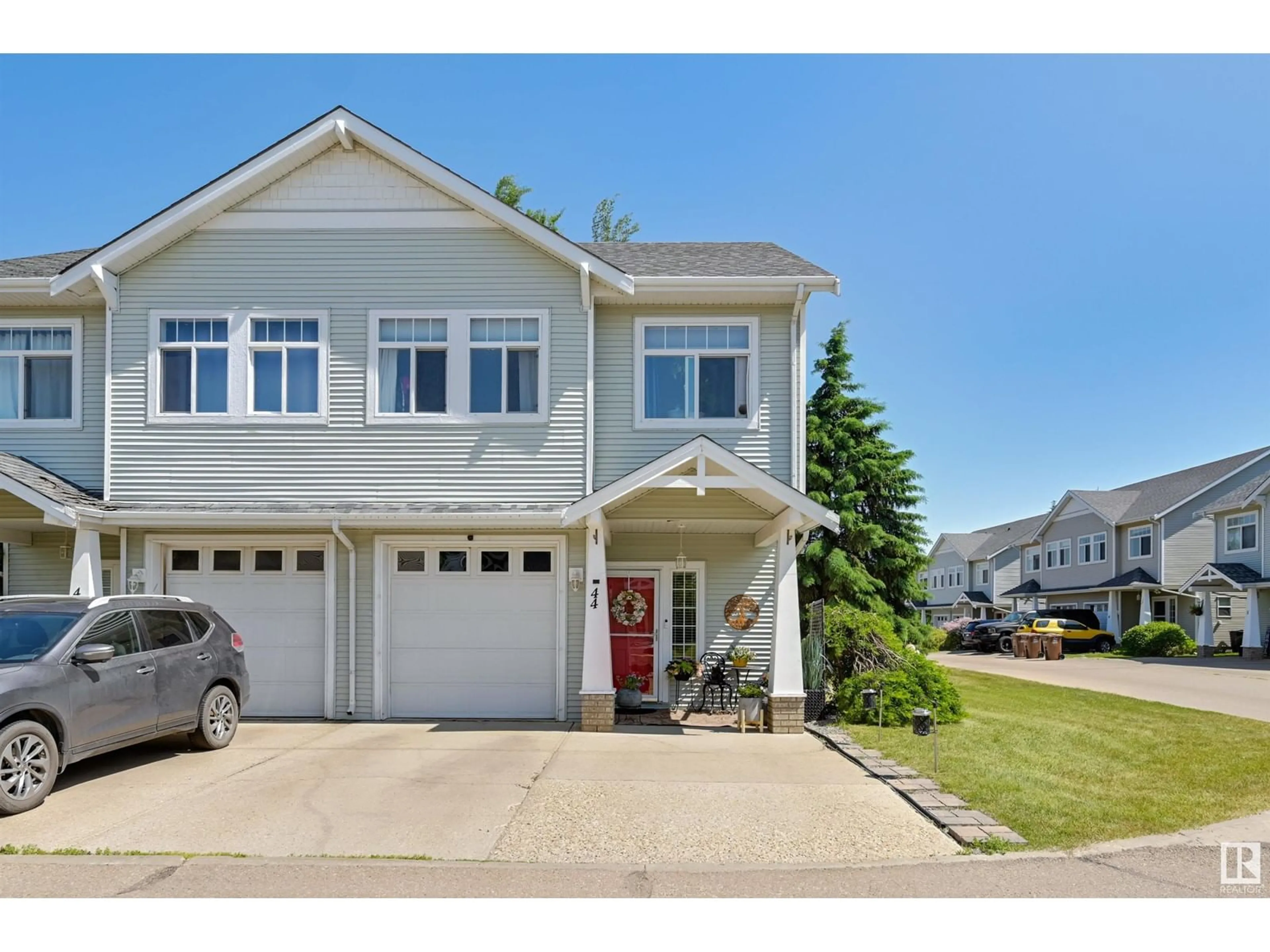 Home with vinyl exterior material, street for #44 - 200 ERIN RIDGE DR, St. Albert Alberta T8N7E2