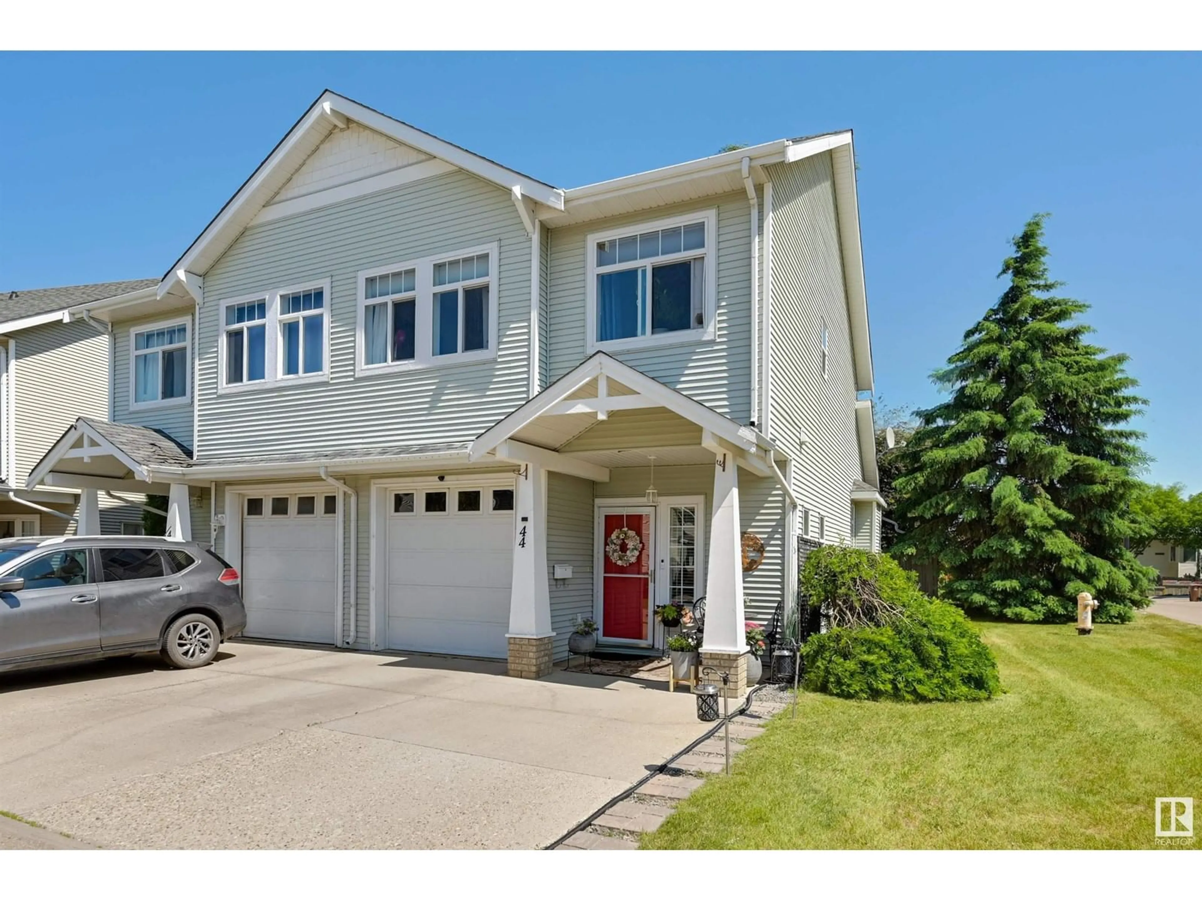 Home with vinyl exterior material, street for #44 - 200 ERIN RIDGE DR, St. Albert Alberta T8N7E2