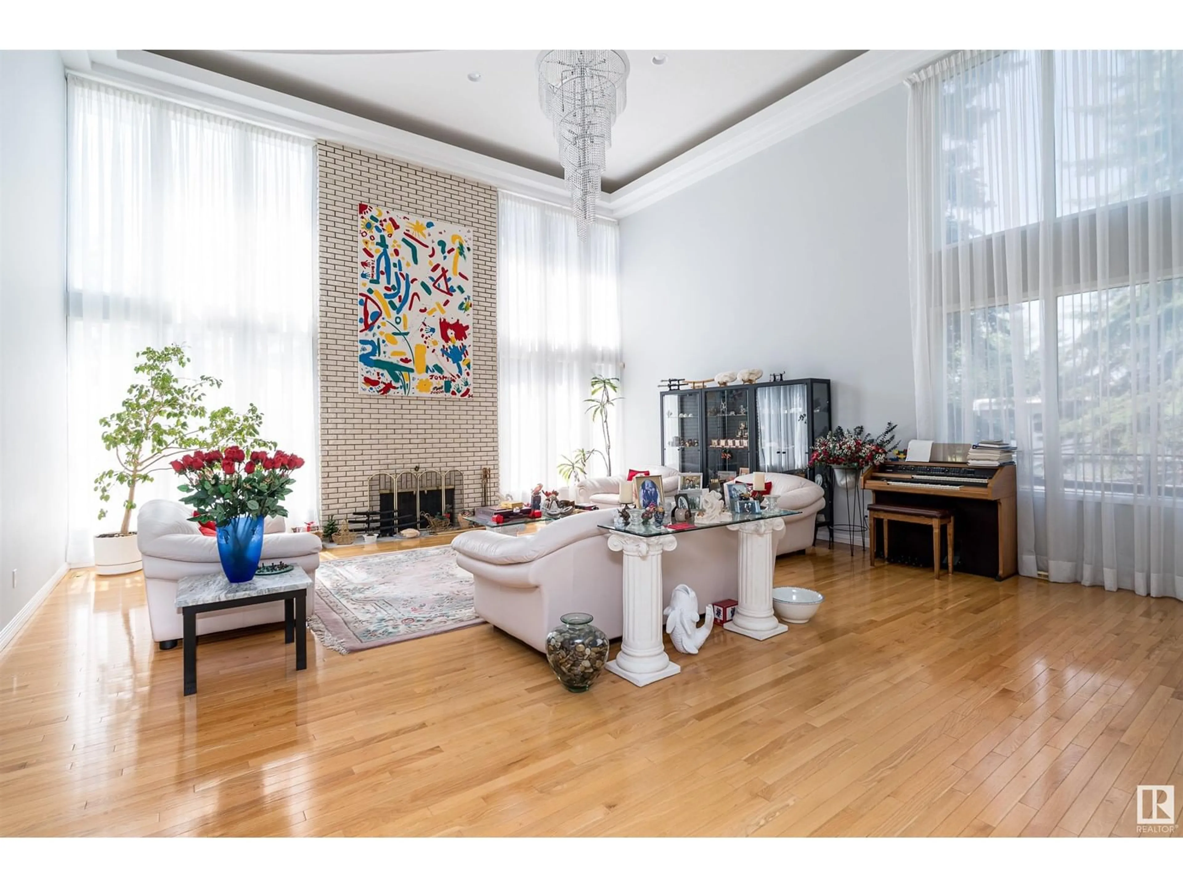 Living room with furniture, unknown for SW - 10812 5 AV, Edmonton Alberta T6W1A2