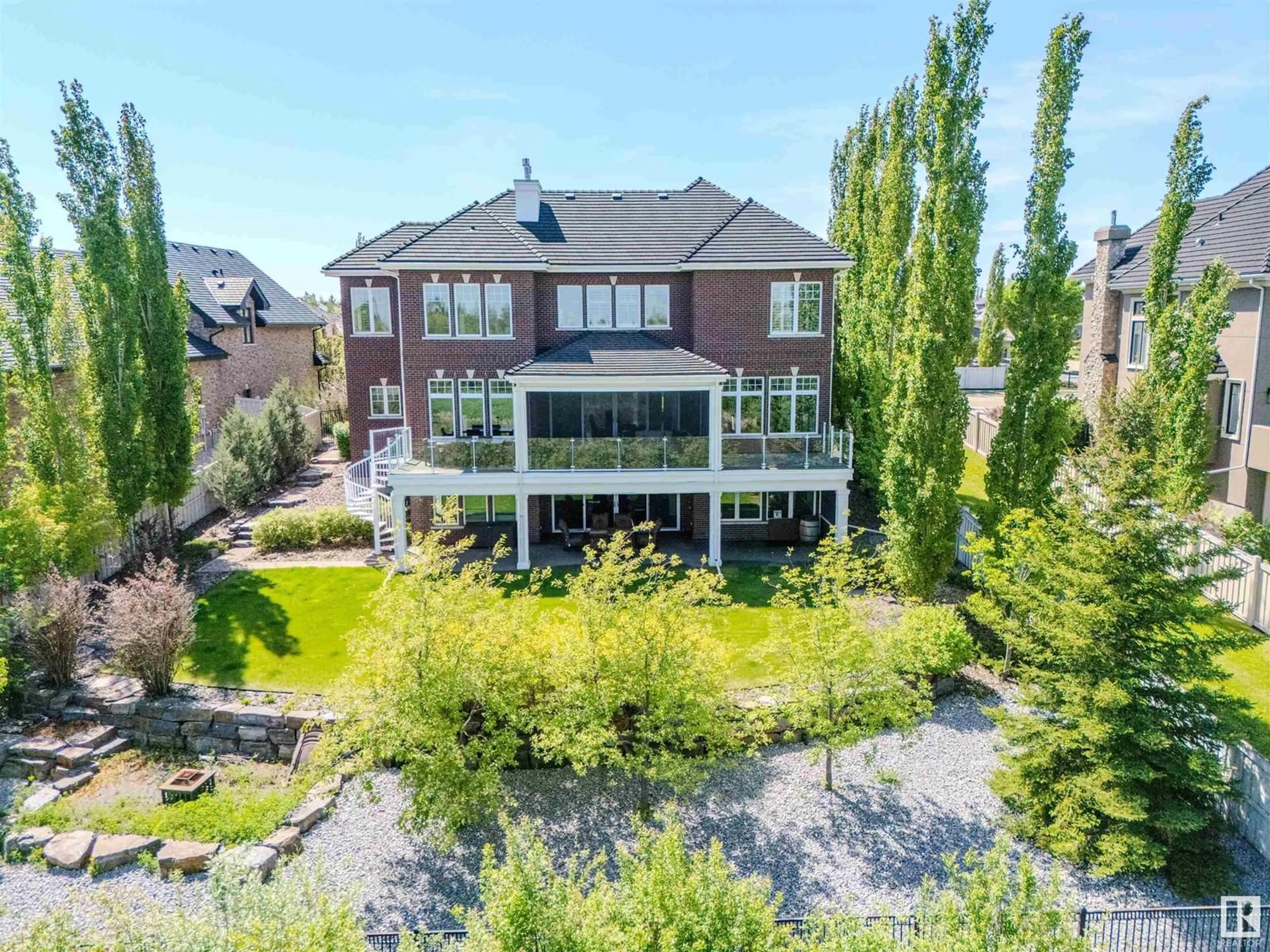A pic from outside/outdoor area/front of a property/back of a property/a pic from drone, unknown for 52328 - 459 RGE ROAD 233, Rural Strathcona County Alberta T8B0A2