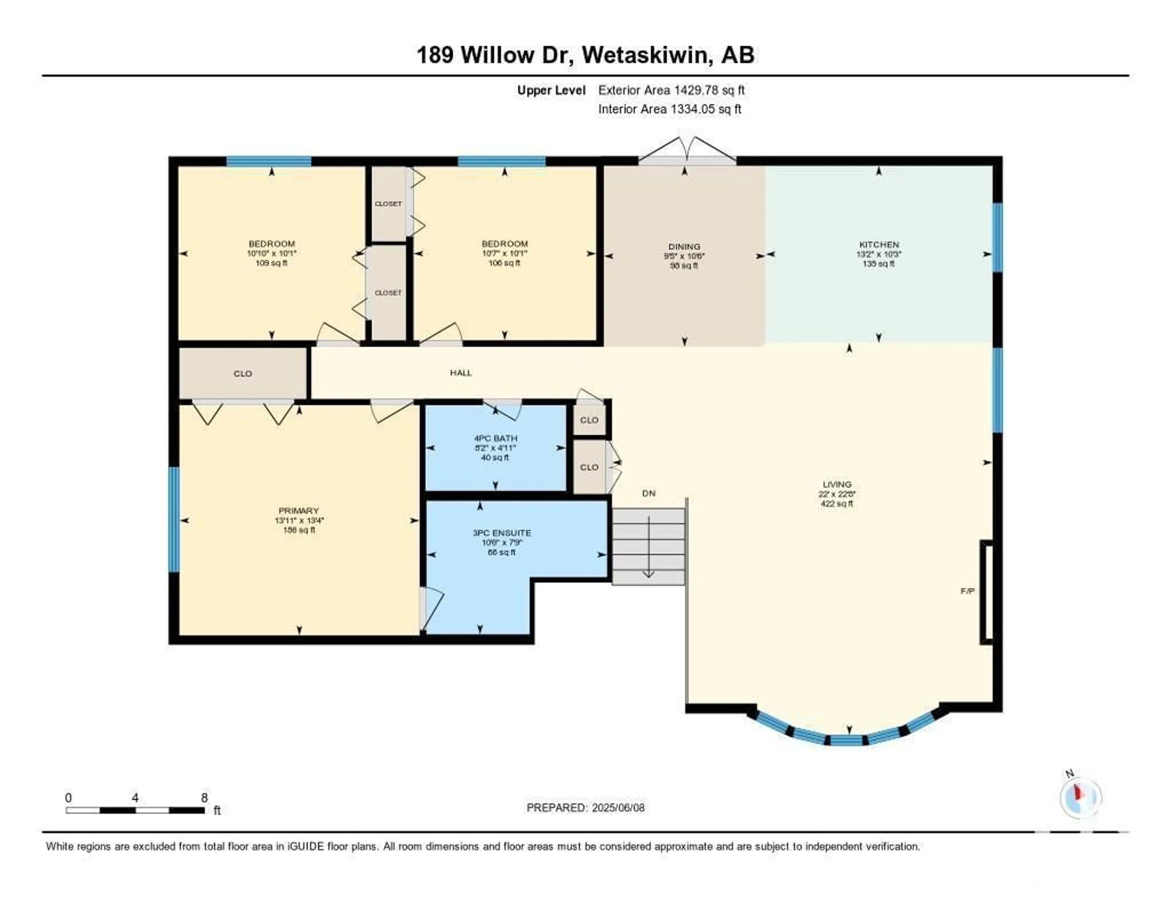 Floor plan for 189 WILLOW DR, Wetaskiwin Alberta T9A2V3