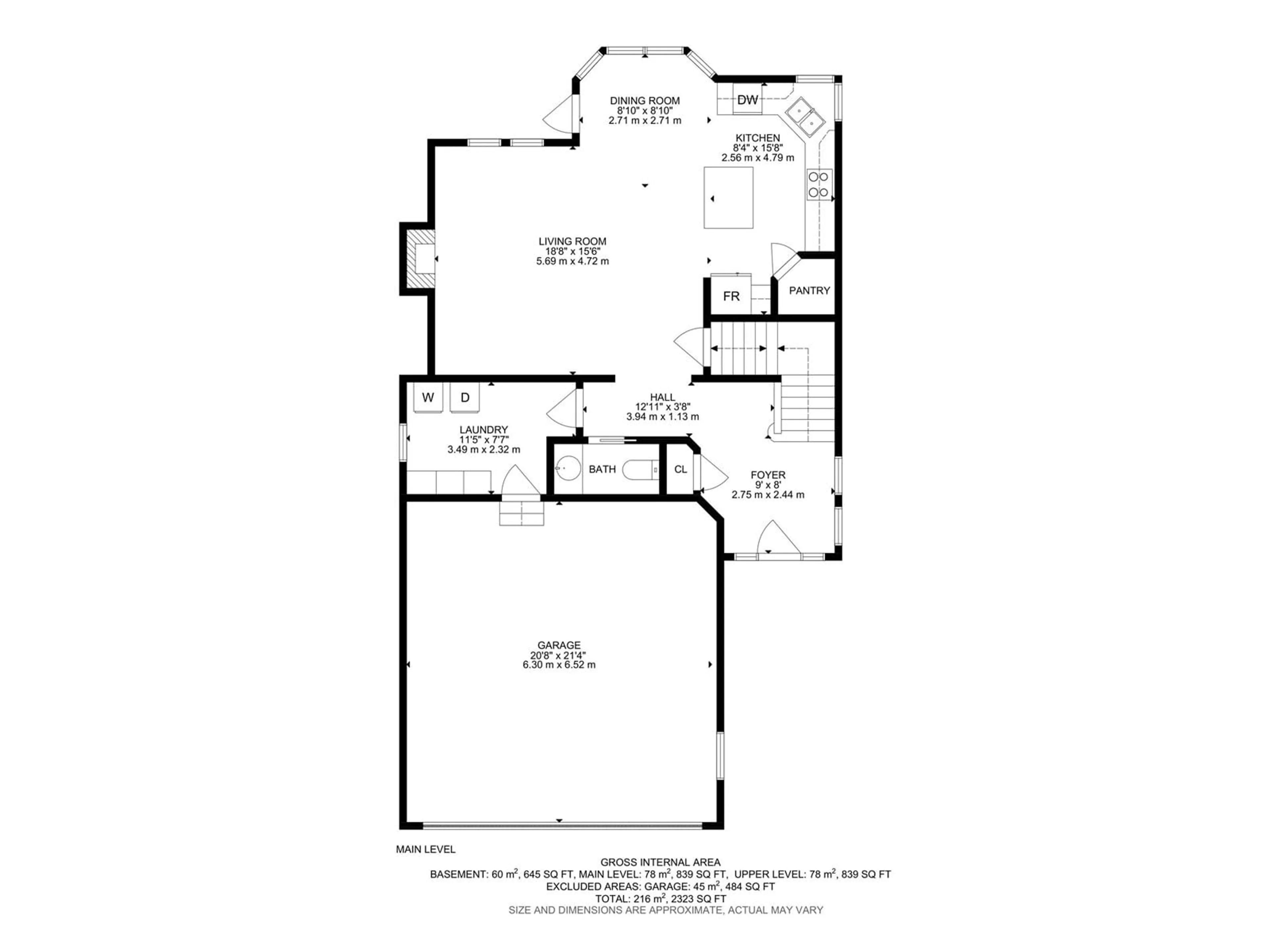 Floor plan for 86 GRAYRIDGE CR, Stony Plain Alberta T7Z0A1