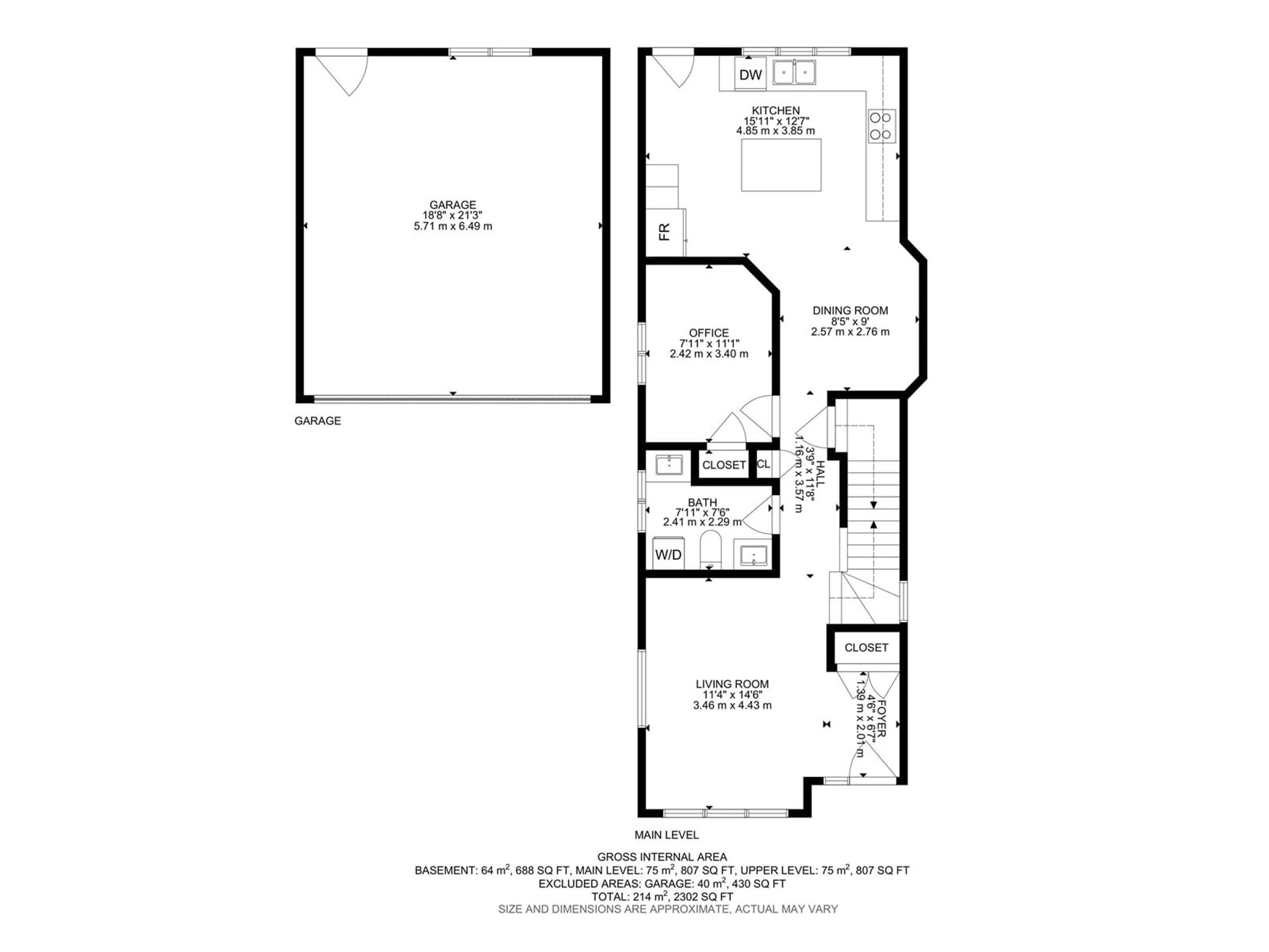 Floor plan for NW - 10262 158 ST, Edmonton Alberta T5P2Y1