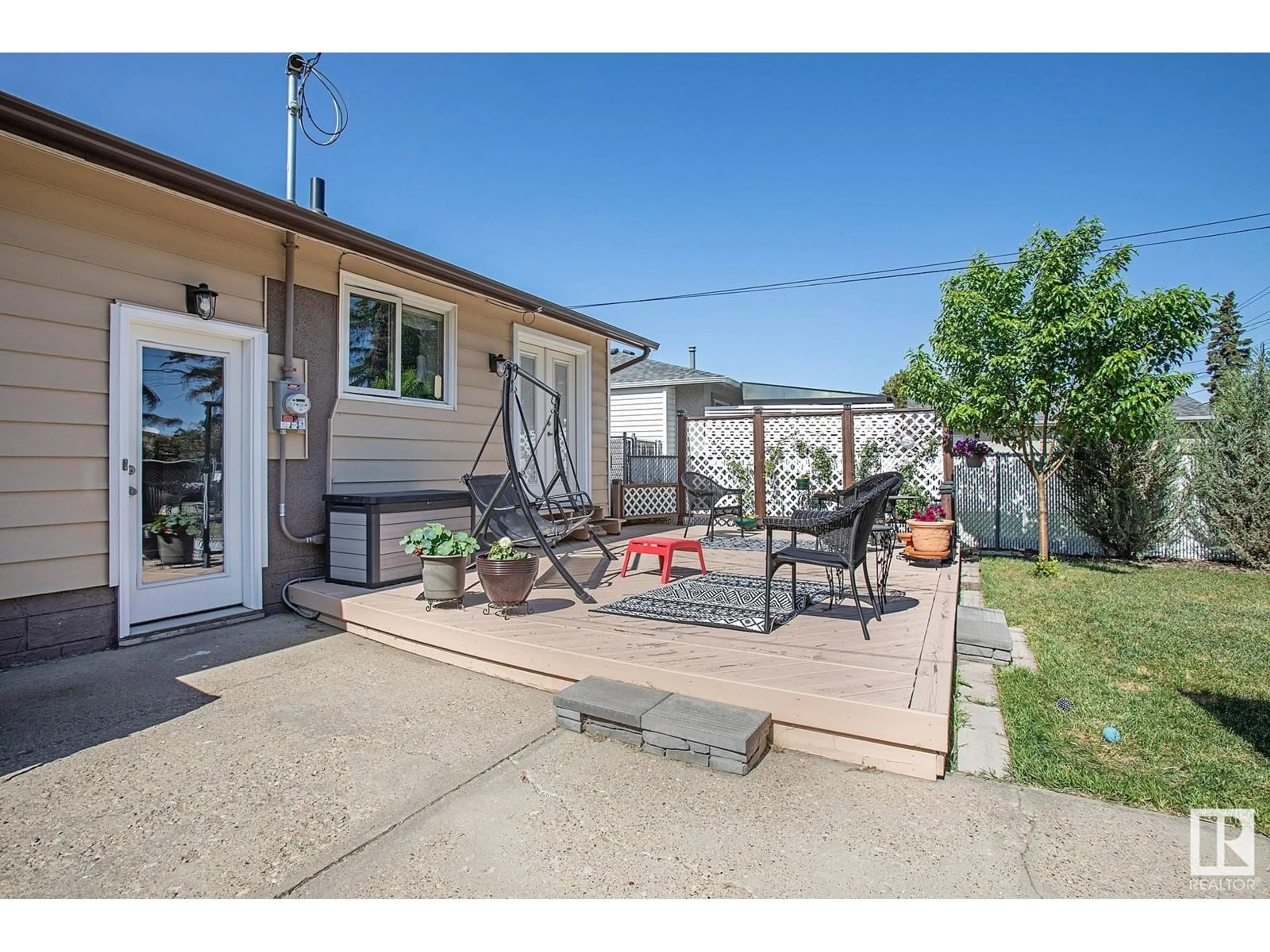 Patio, street for 5404 97A AV, Edmonton Alberta T6B1E1