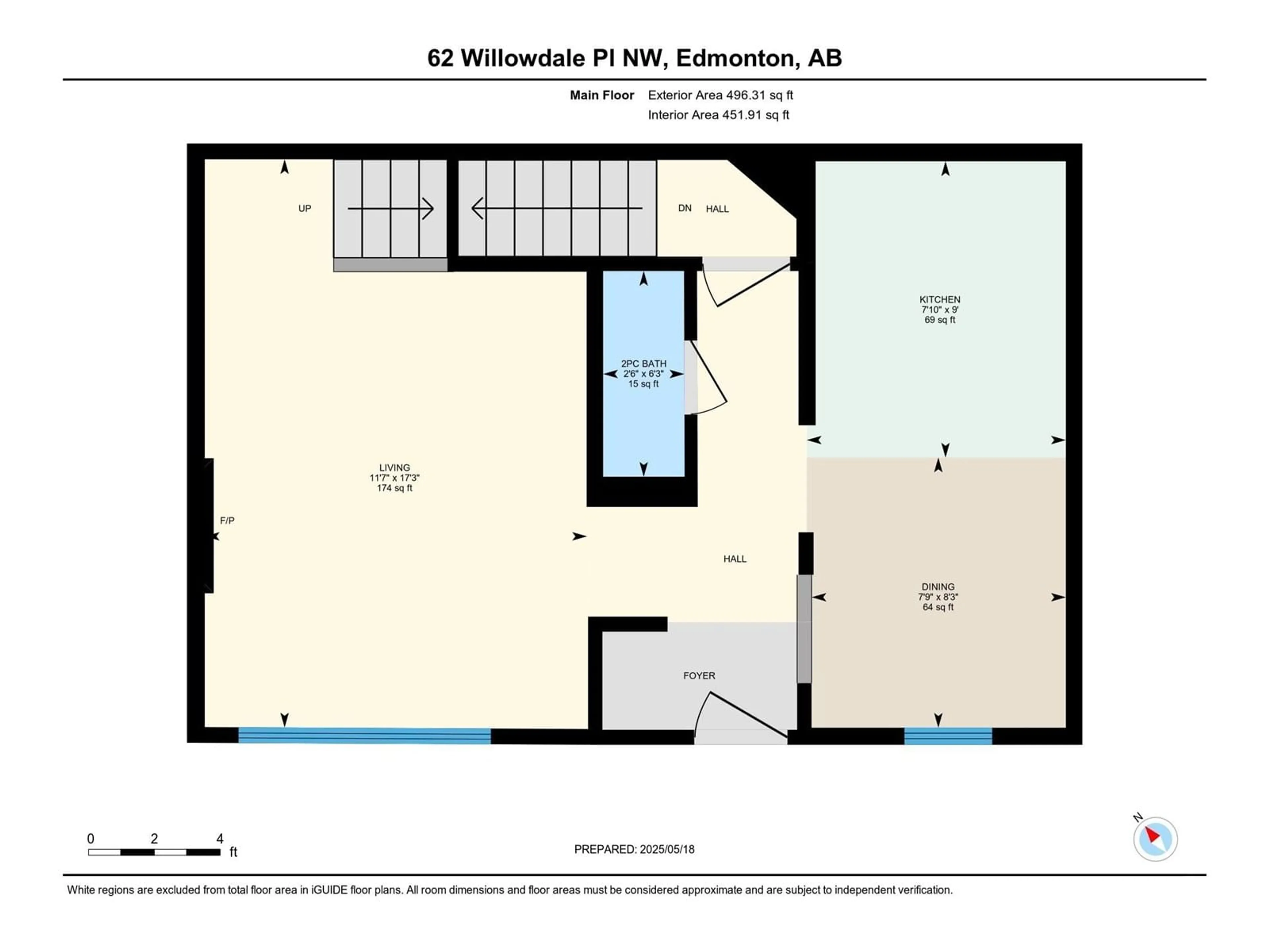 Floor plan for 62 WILLOWDALE PL, Edmonton Alberta T5T1Z4