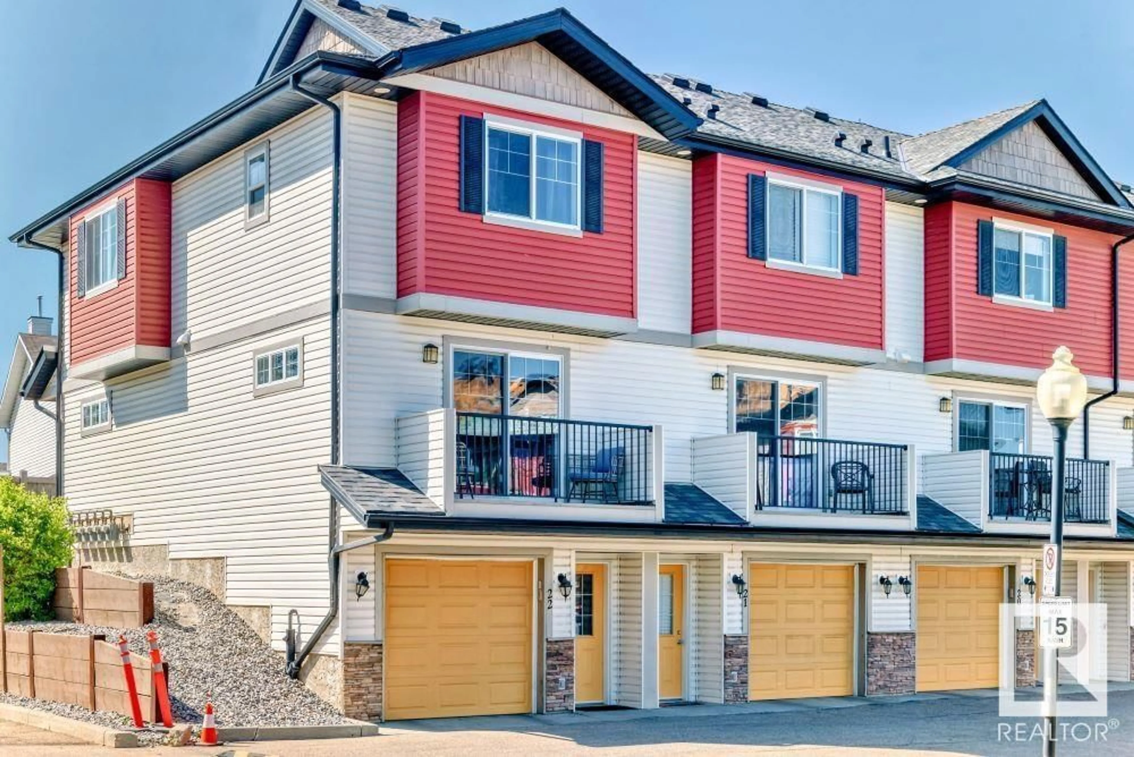 Home with vinyl exterior material, street for #22 - 3751 12 ST, Edmonton Alberta T6T0N3