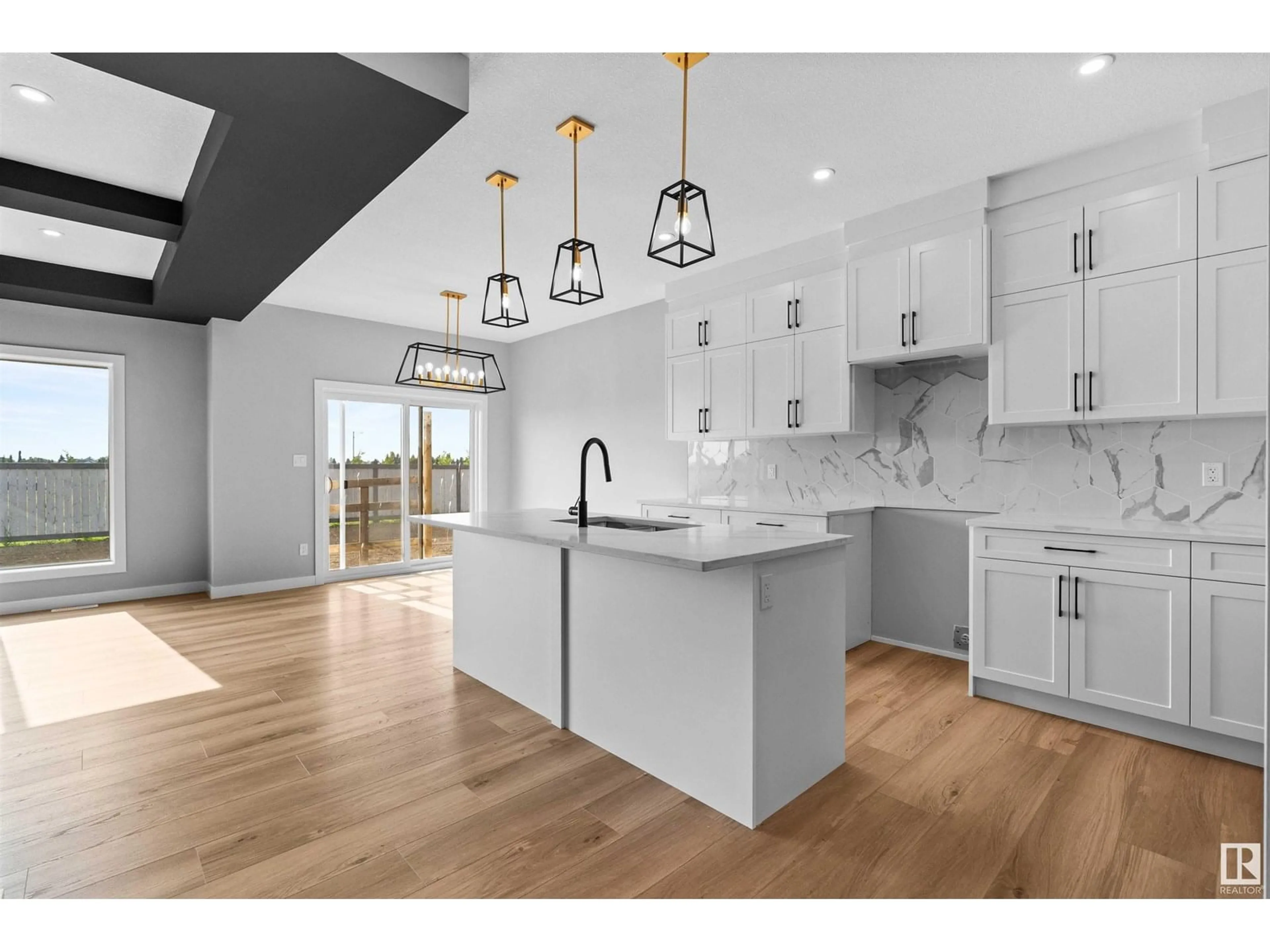 Open concept kitchen, unknown for 9613 89A ST, Morinville Alberta T8R0C5