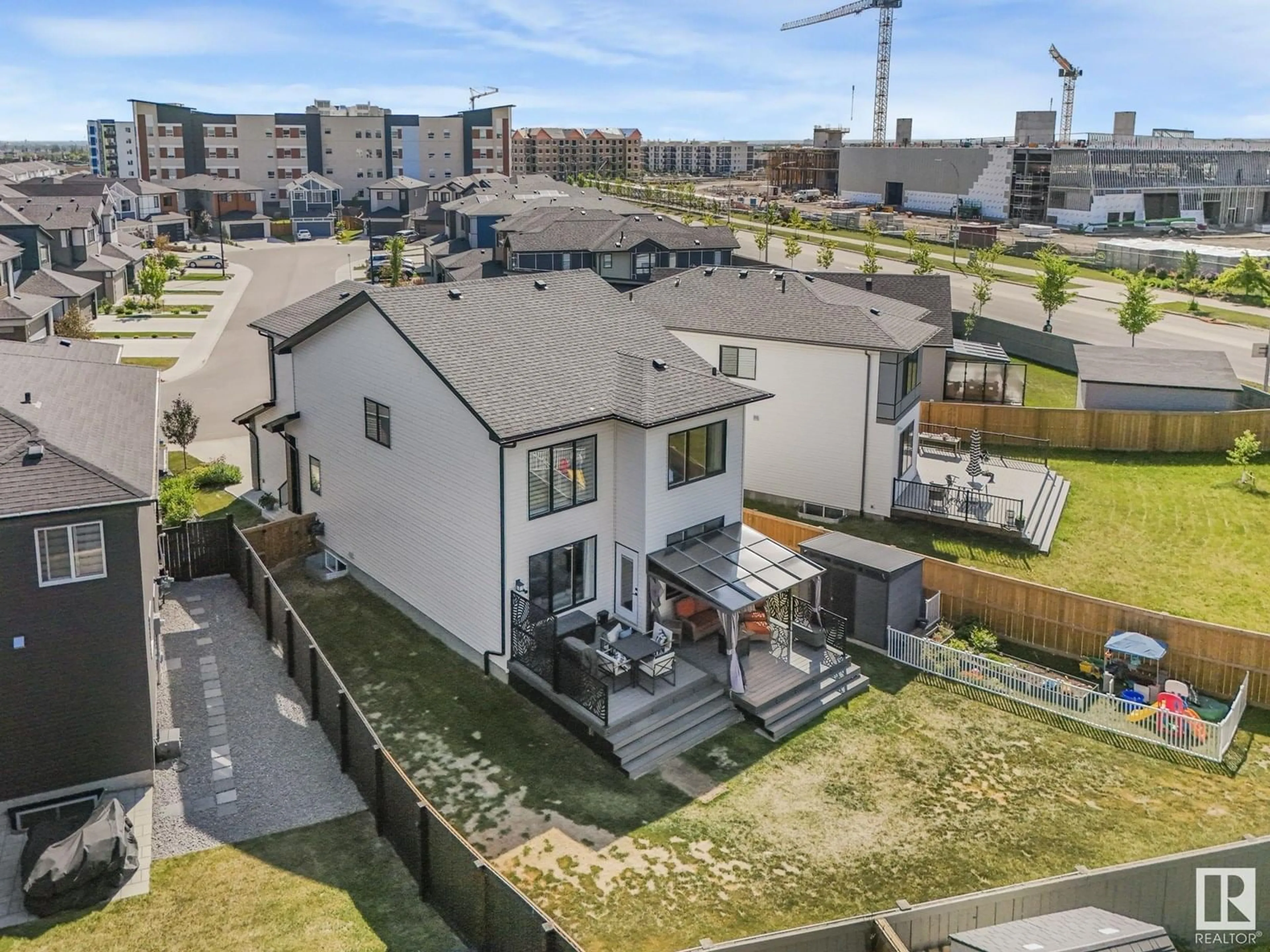 A pic from outside/outdoor area/front of a property/back of a property/a pic from drone, unknown for NW - 9212 222 ST, Edmonton Alberta T5T7P2