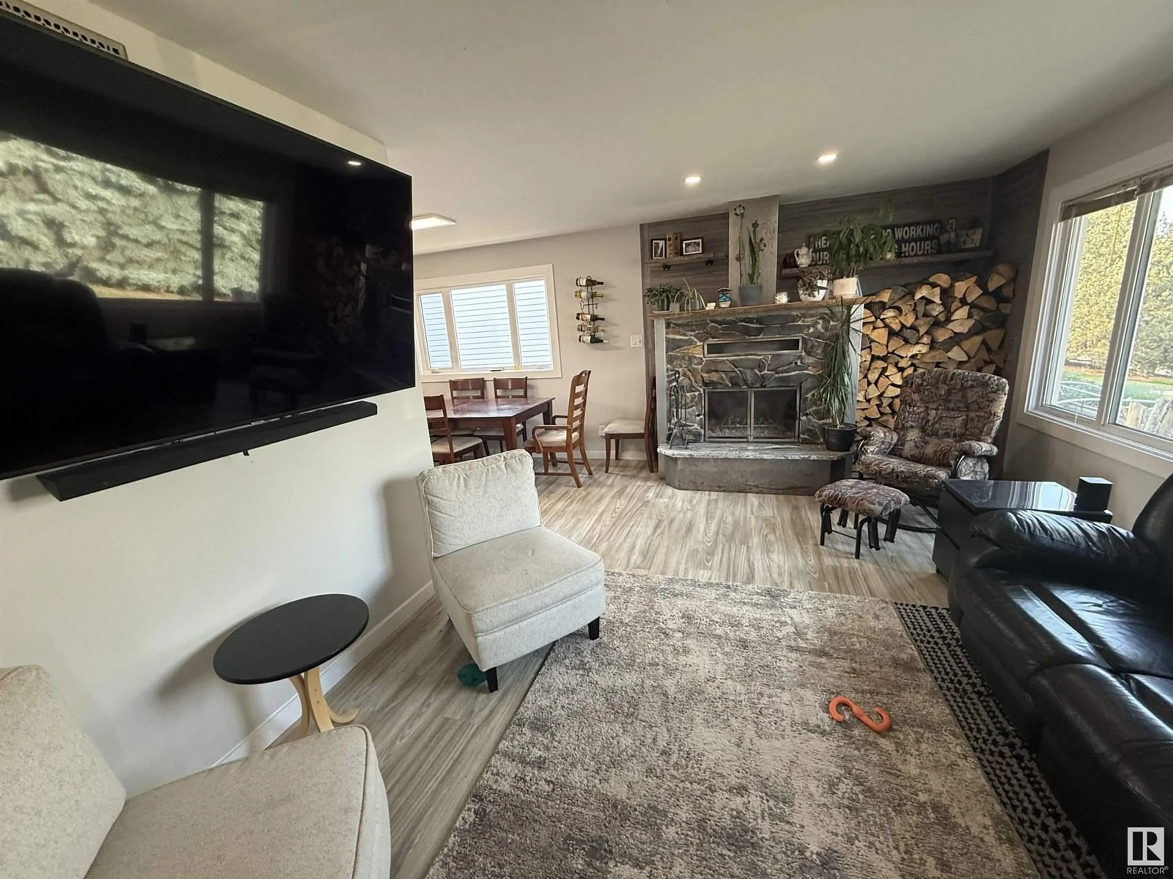 Living room with furniture, unknown for 8402 158 ST, Edmonton Alberta T5R2C4