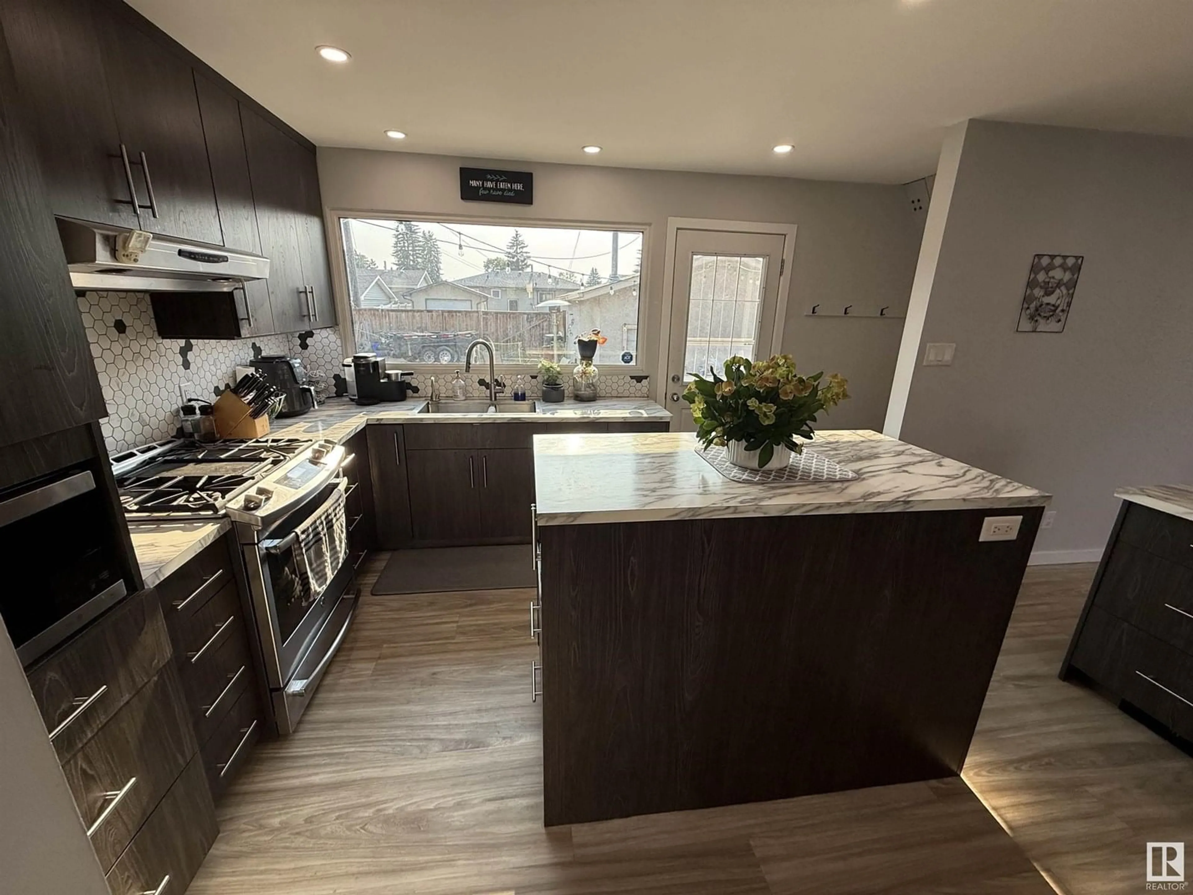 Open concept kitchen, unknown for 8402 158 ST, Edmonton Alberta T5R2C4
