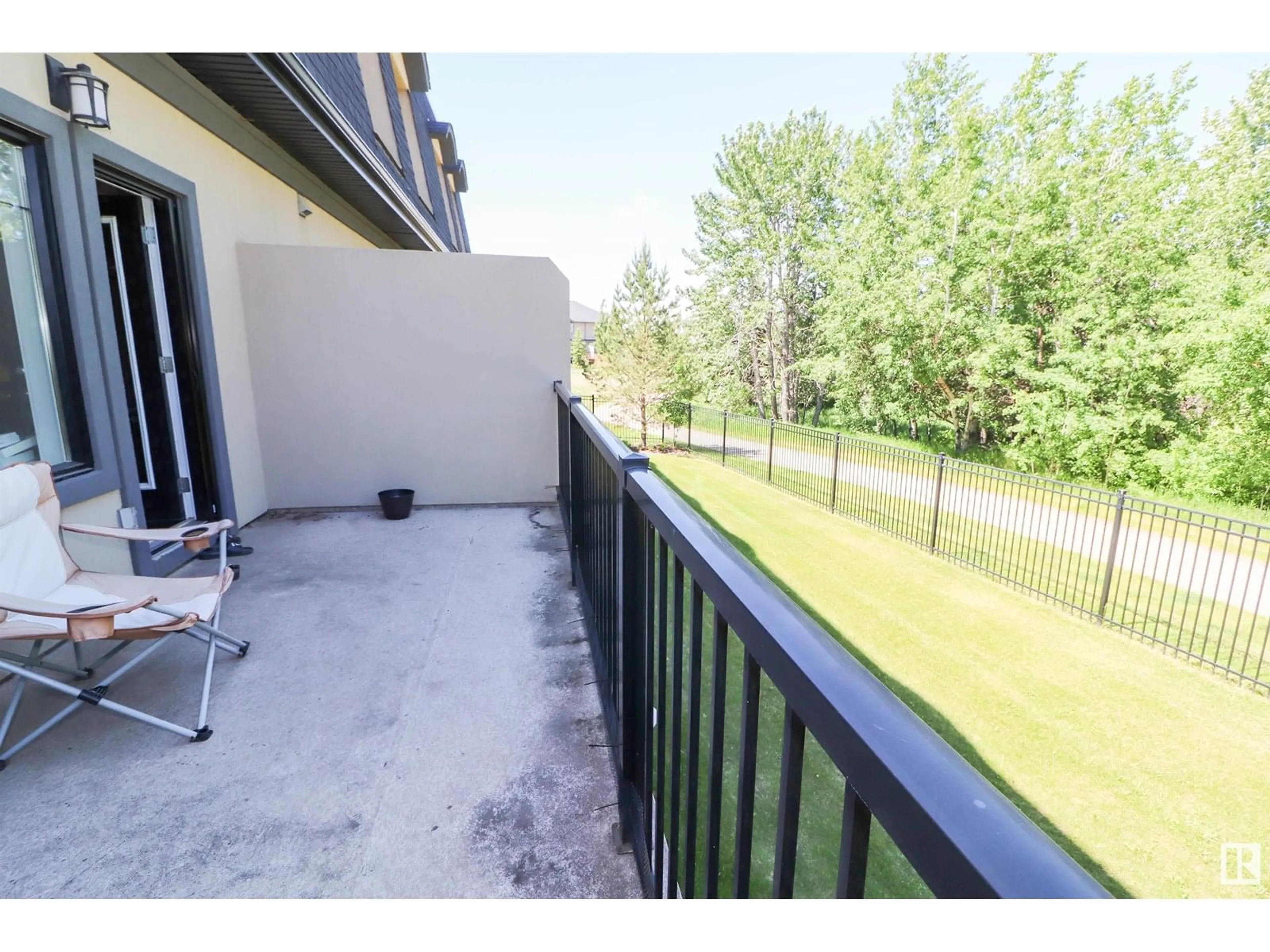 Patio, water/lake/river/ocean view for #23 - 5873 MULLEN PL, Edmonton Alberta T6R0T5