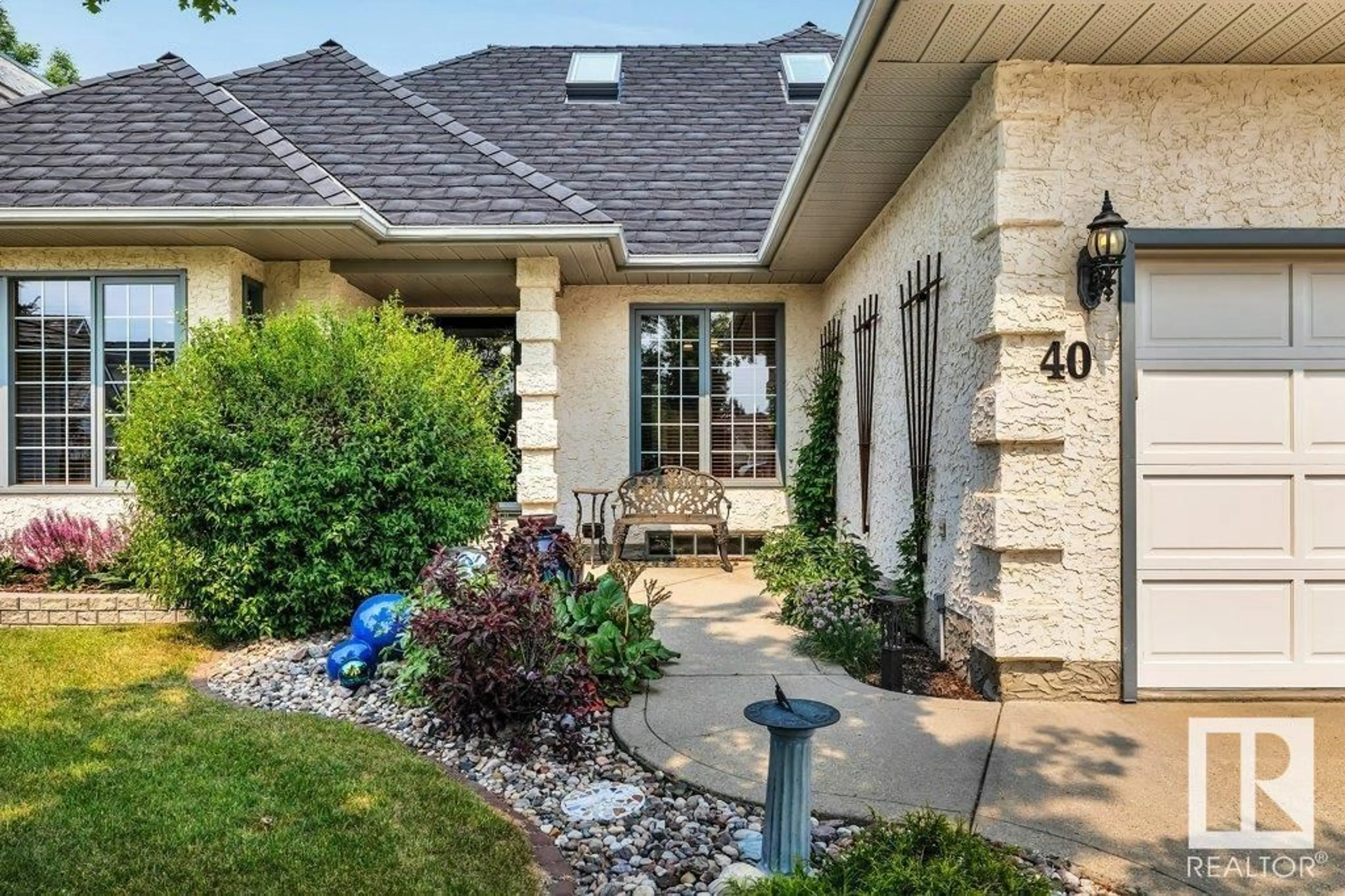 Home with brick exterior material, street for 40 NOTTINGHAM CR, Sherwood Park Alberta T8A5L5