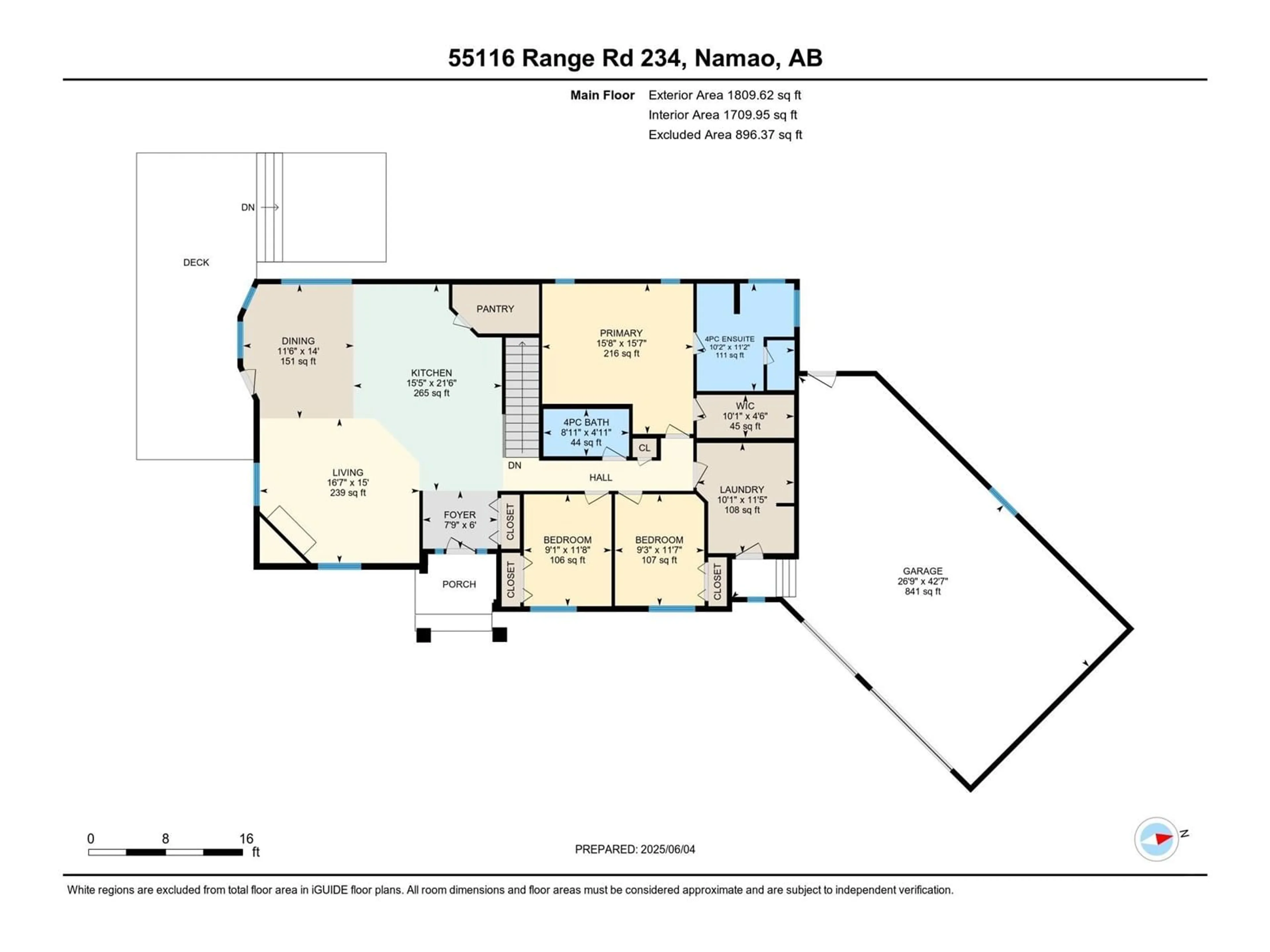 Floor plan for 55116 RGE RD 234, Rural Sturgeon County Alberta T8T2A7