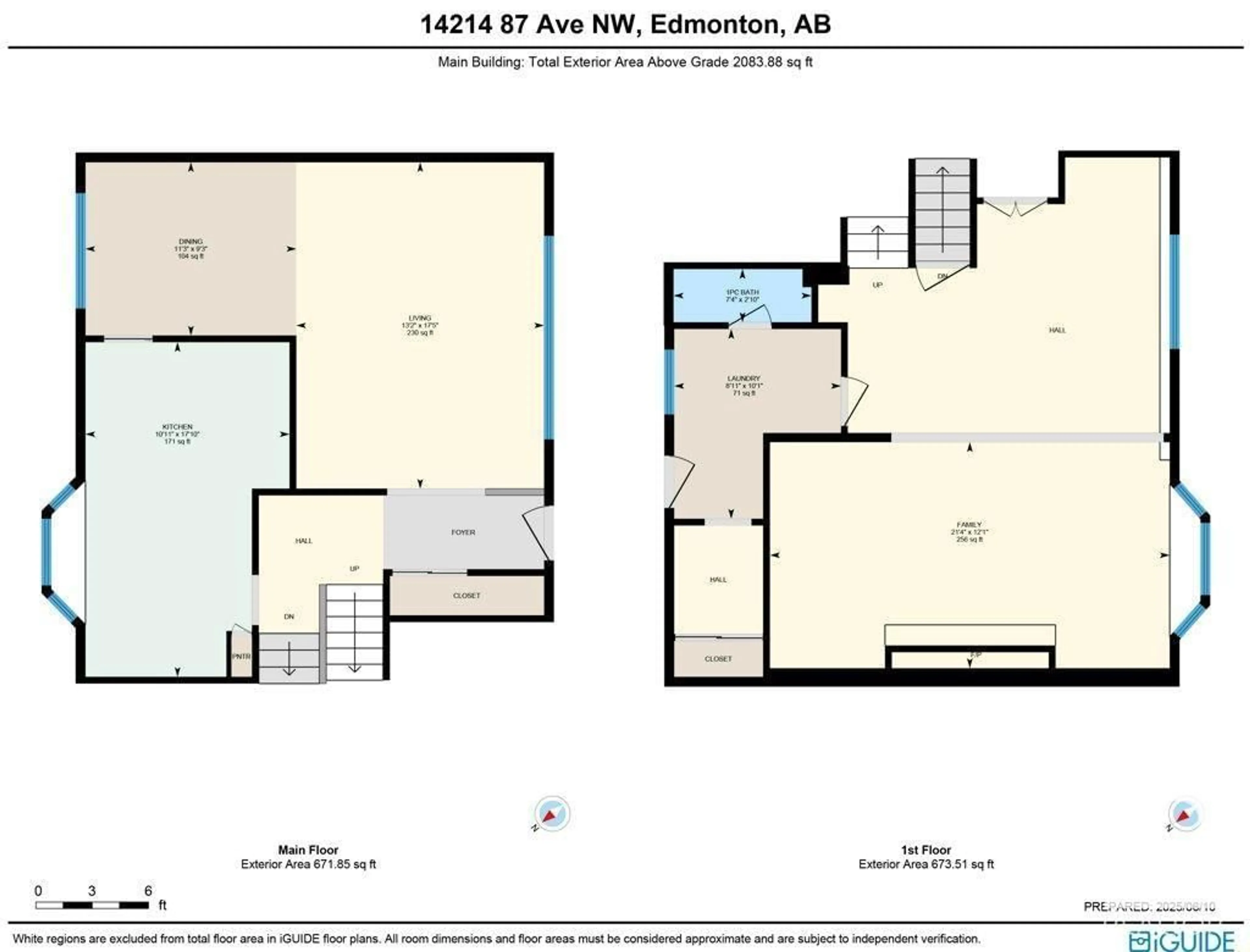 Floor plan for 14214 87 AV, Edmonton Alberta T5R4E2