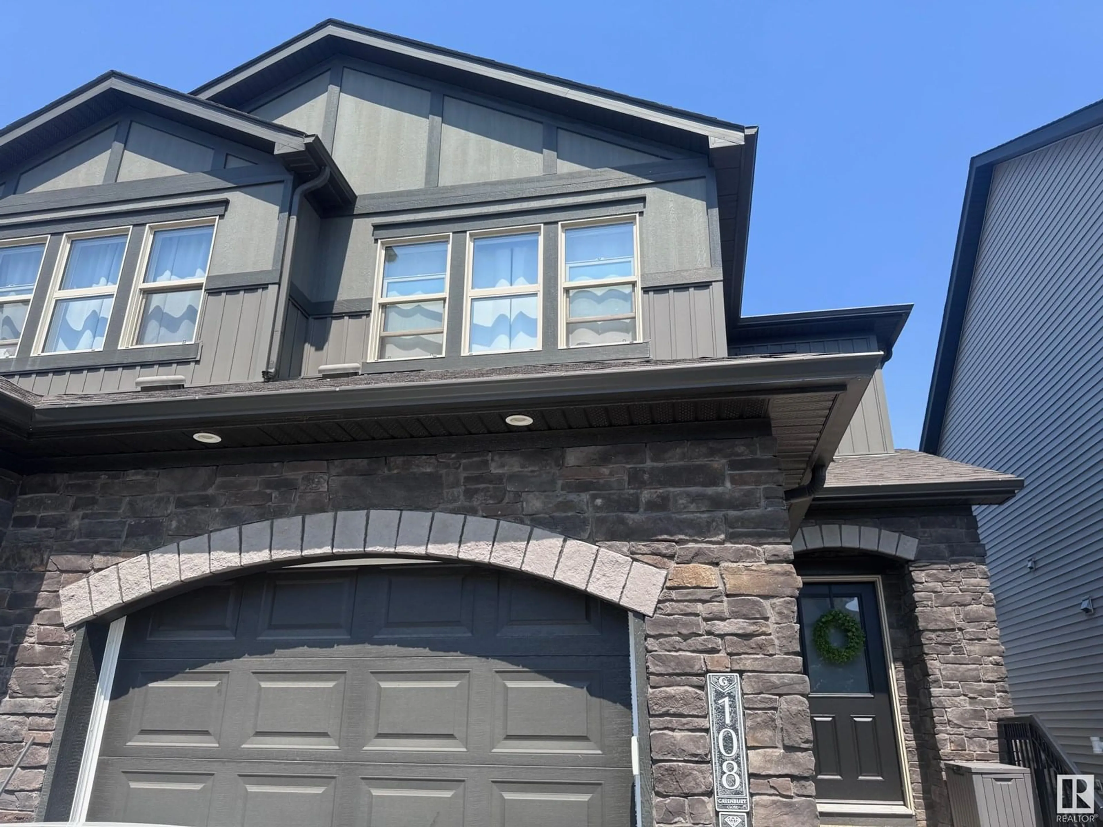 Home with brick exterior material, street for 108 GREENBURY CL, Spruce Grove Alberta T7X0M1