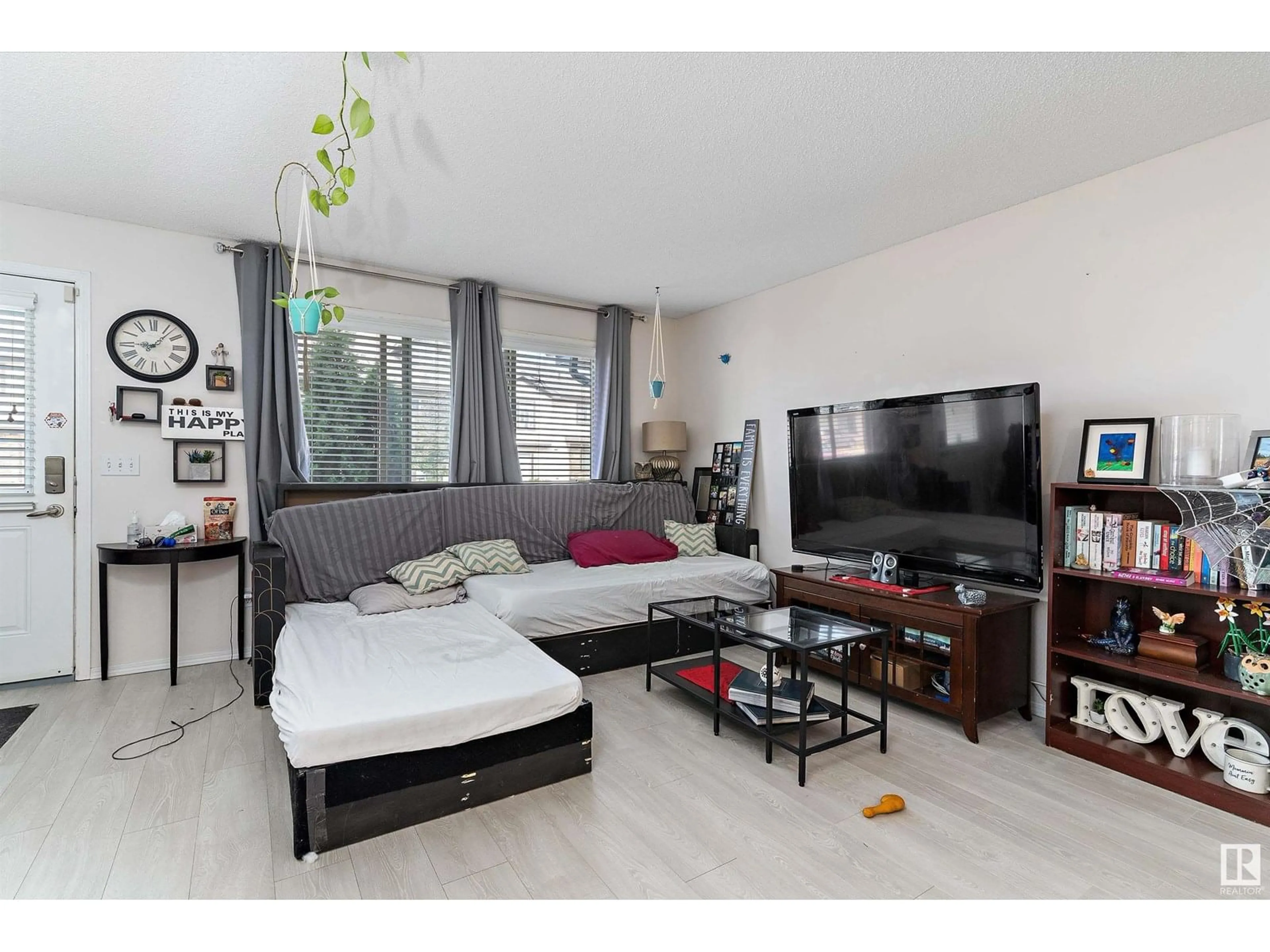 Living room with furniture, unknown for 96 - 604 62 ST, Edmonton Alberta T6X0K4
