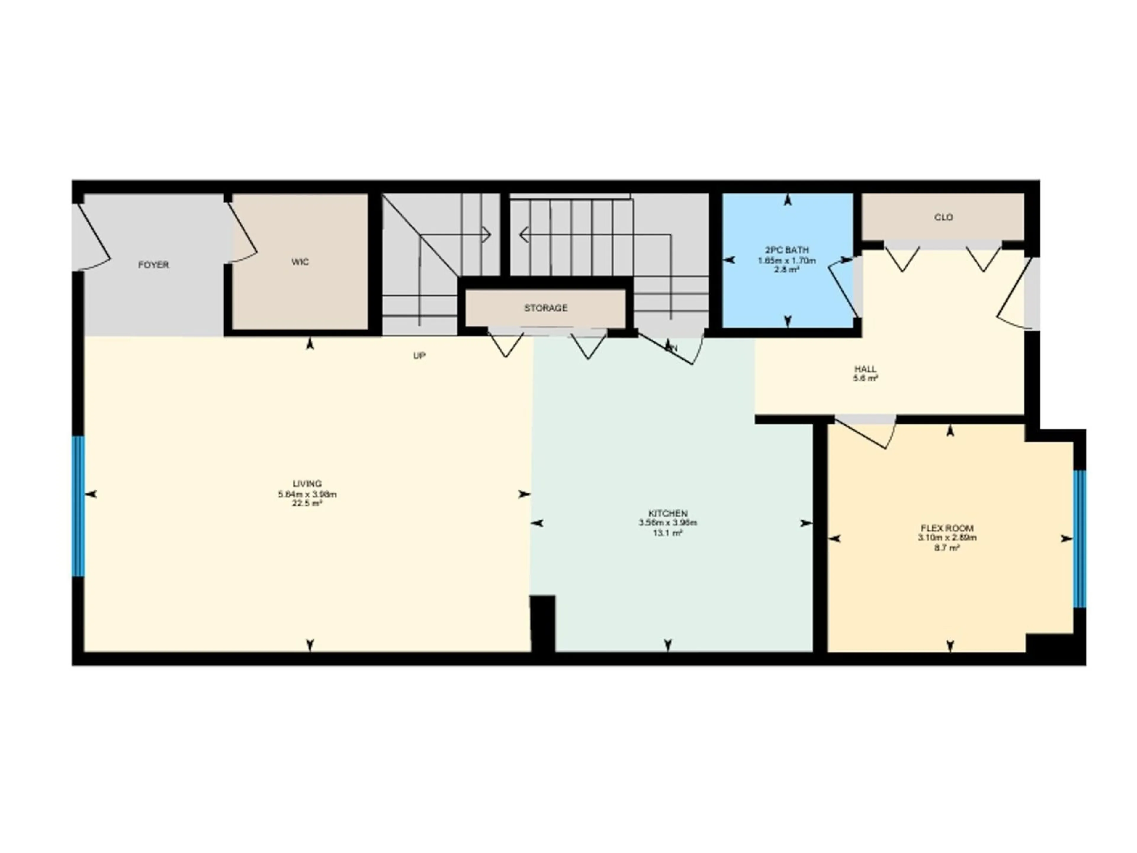 Floor plan for NW - 9324 221 ST, Edmonton Alberta T5T6C9