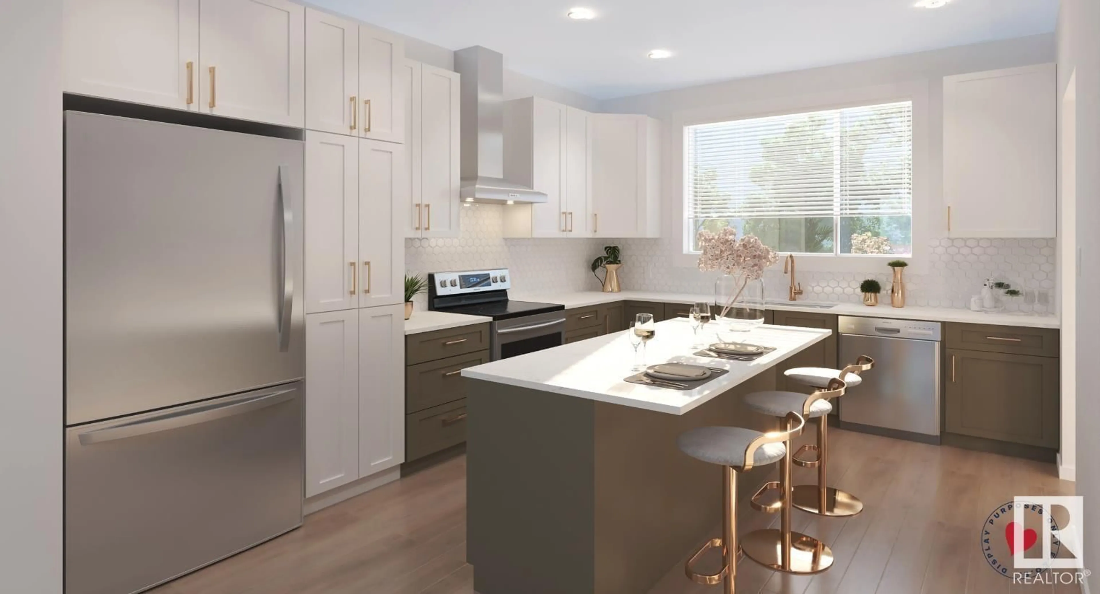 Open concept kitchen, unknown for NW - 9324 221 ST, Edmonton Alberta T5T6C9