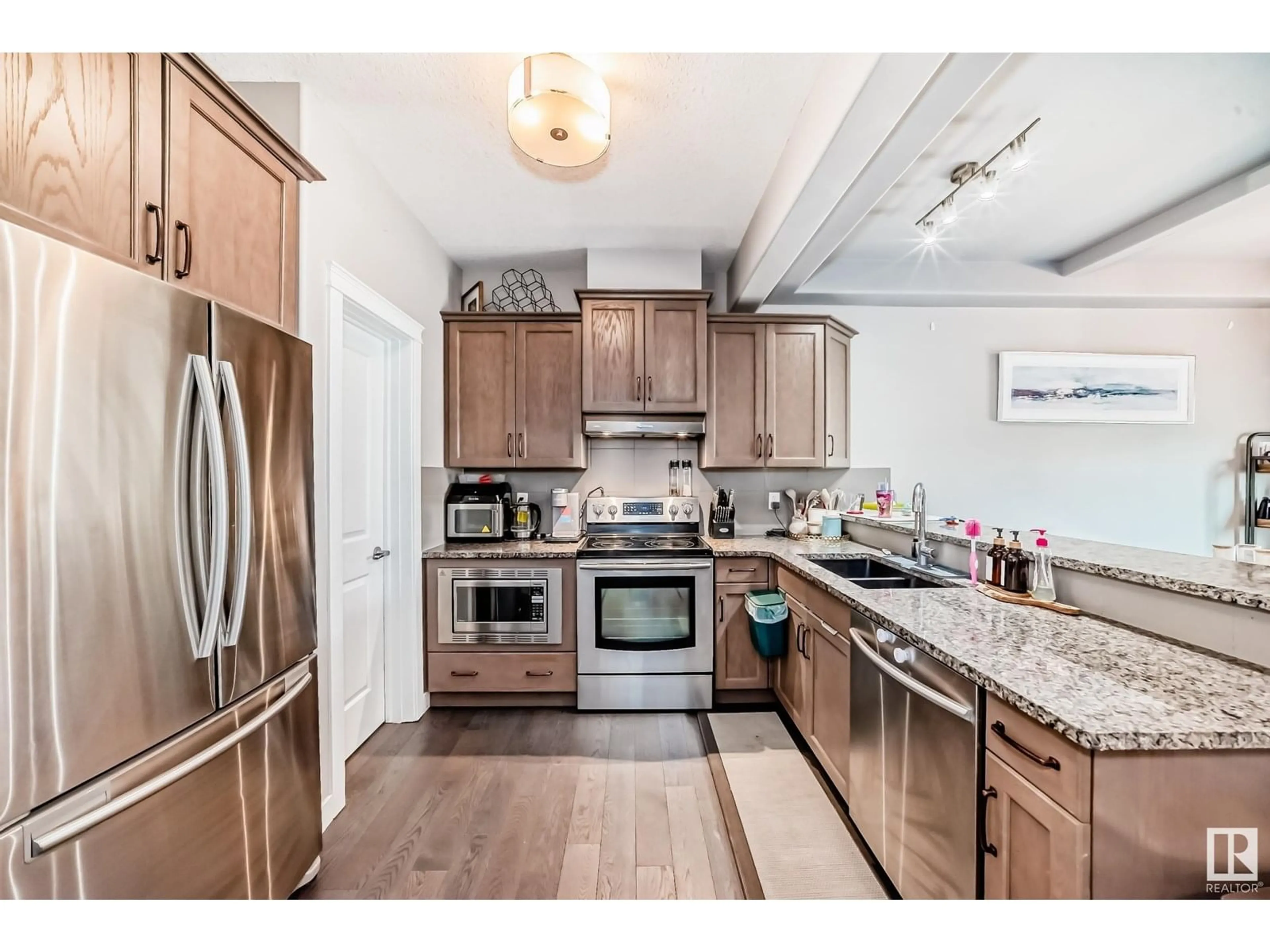 Open concept kitchen, unknown for SW - 15912 10 AV, Edmonton Alberta T6W2H2
