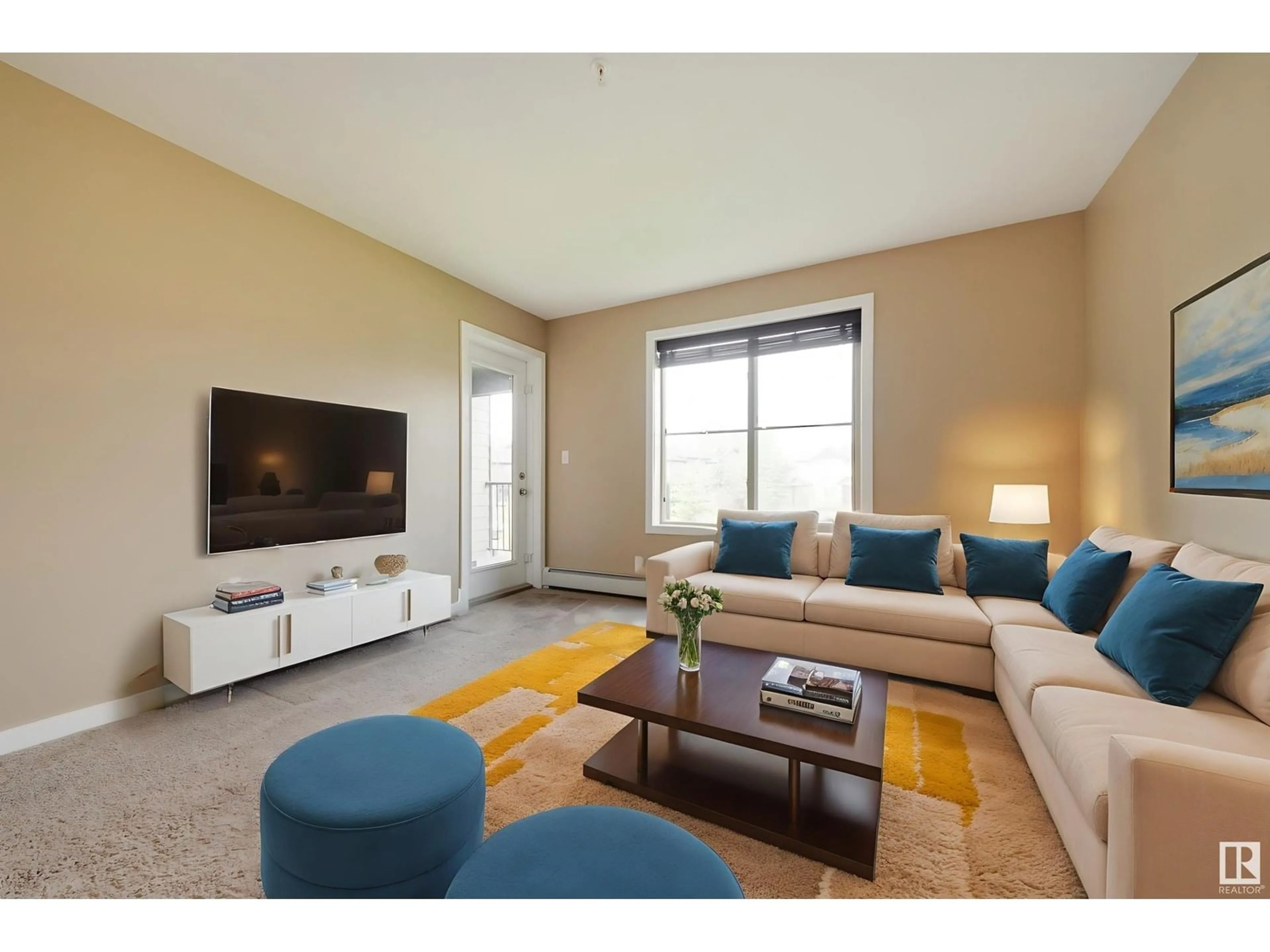 Living room with furniture, unknown for 12025 - 210 22 AV, Edmonton Alberta T6W2Y1