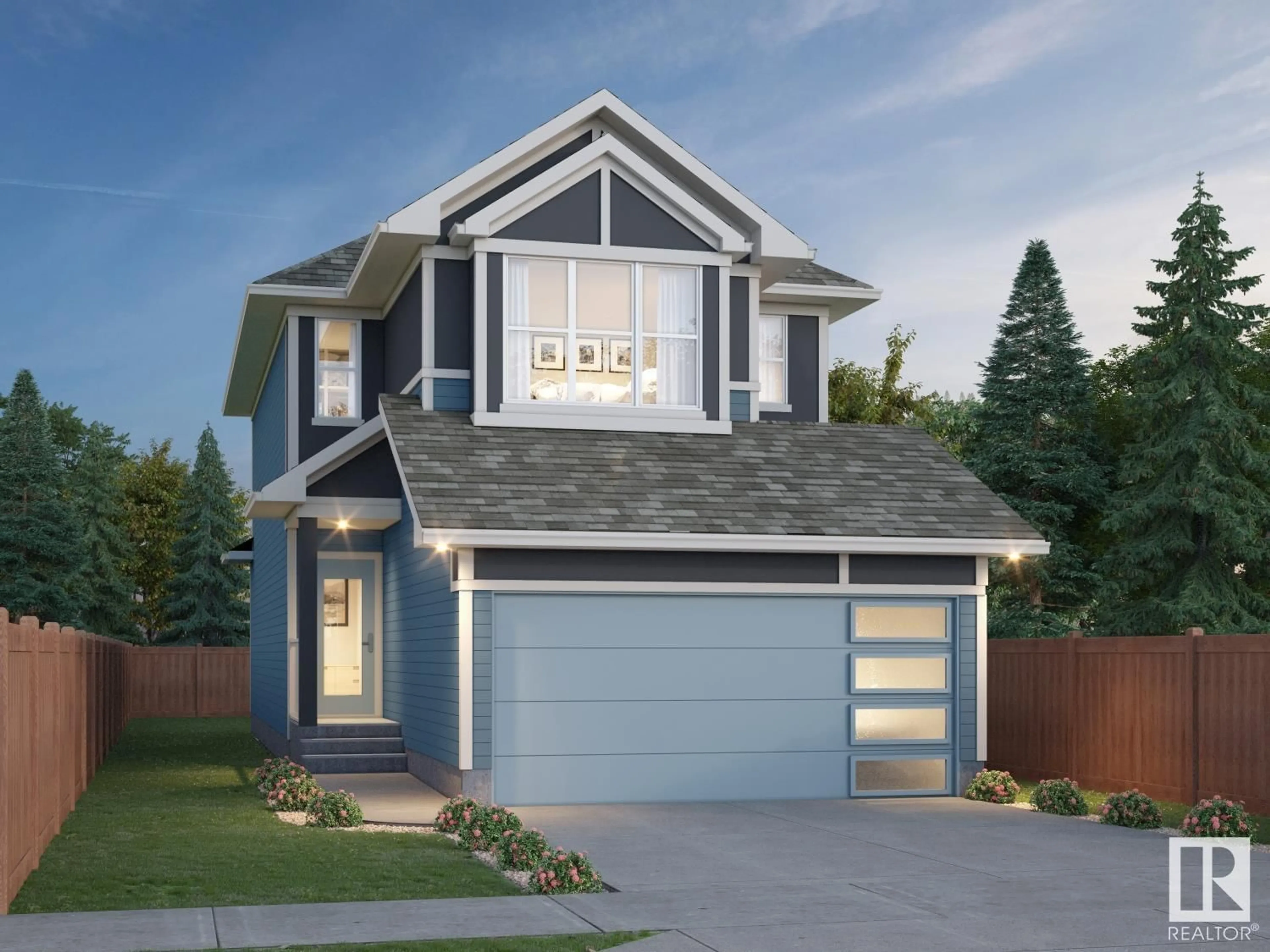 Home with vinyl exterior material, street for 153 SUNLAND WY, Sherwood Park Alberta T8H2X7