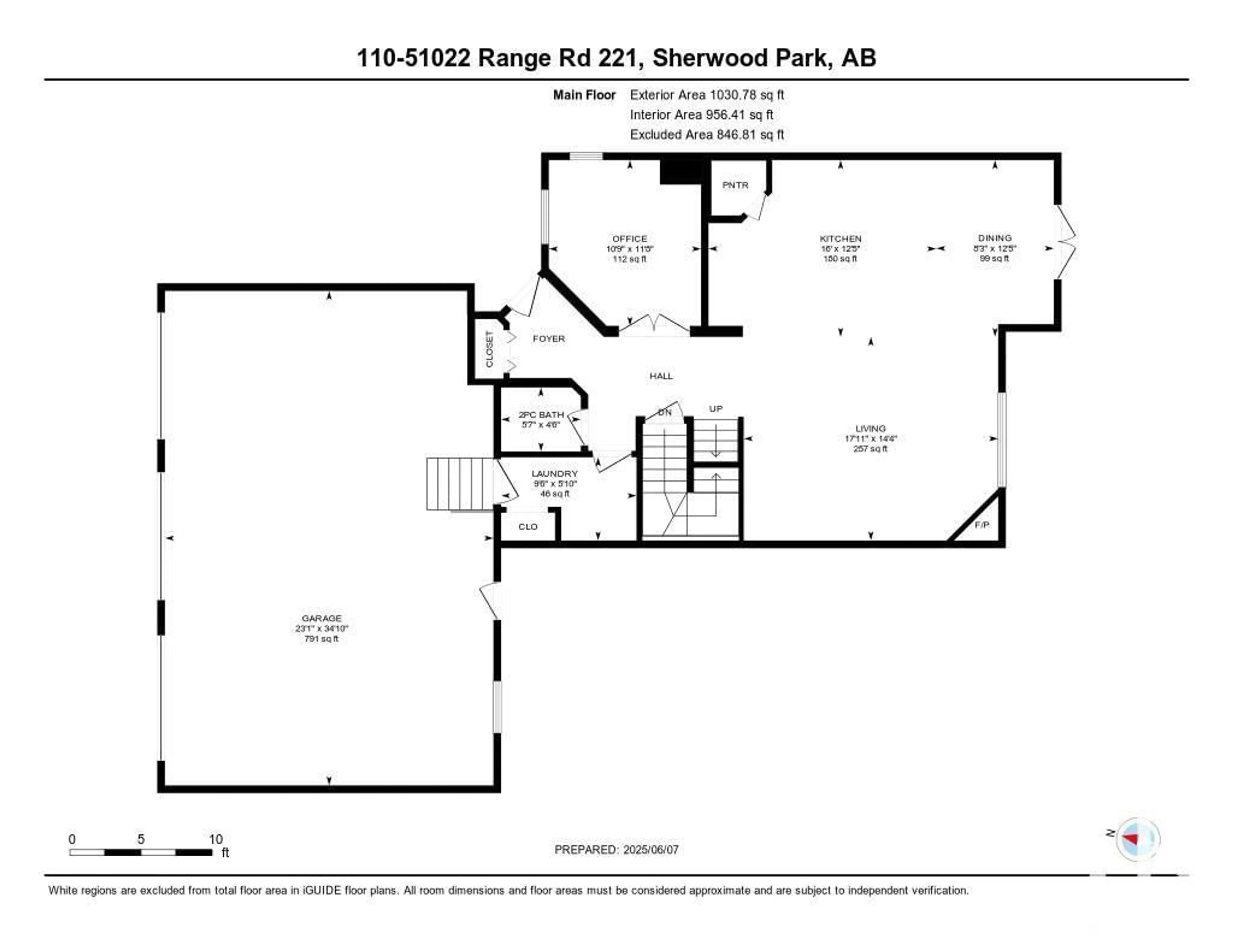 Floor plan for 51022 - 110 RANGE ROAD 221, Rural Strathcona County Alberta T8E1G8