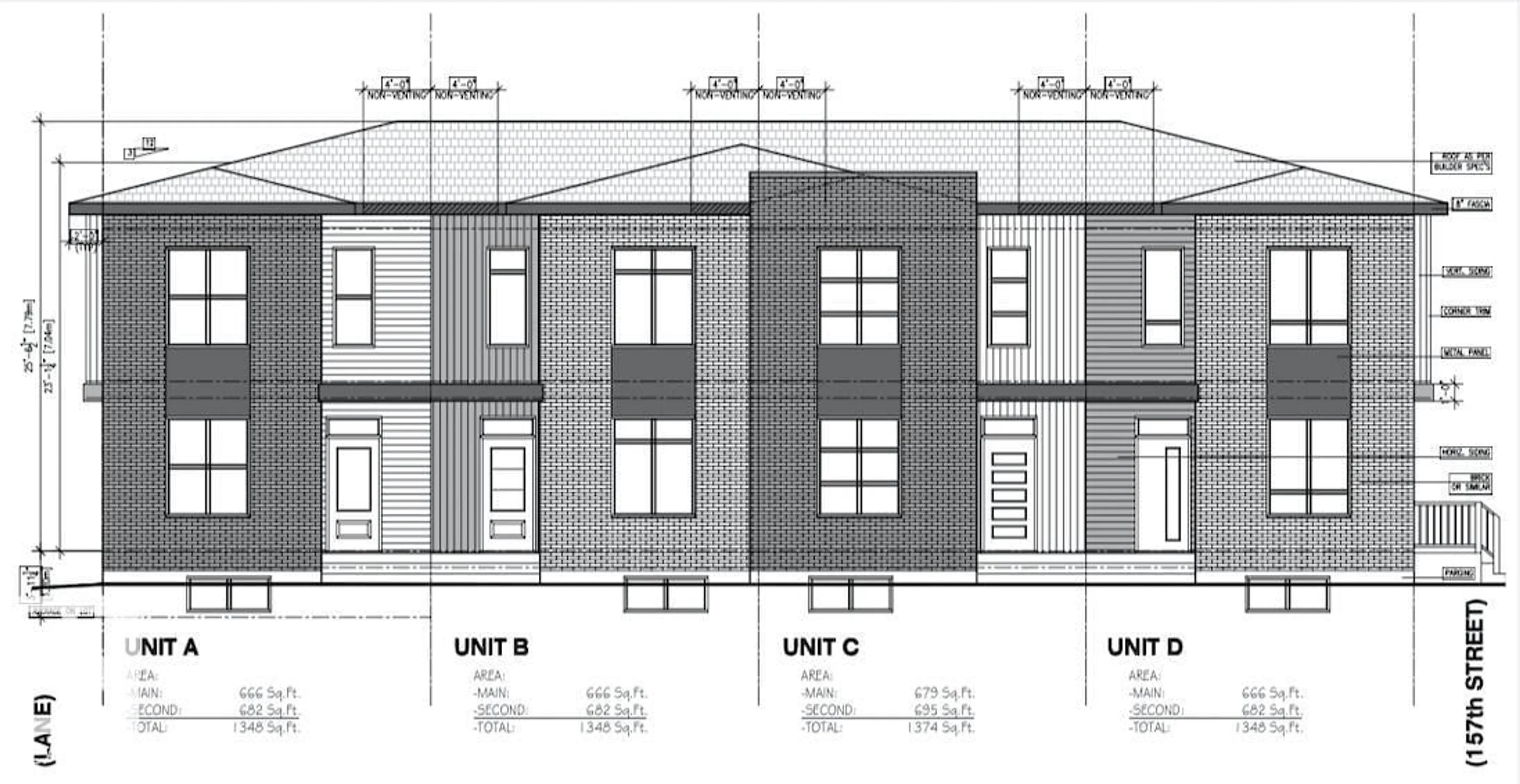Floor plan for NW - 9634 157 ST, Edmonton Alberta T5P2T2