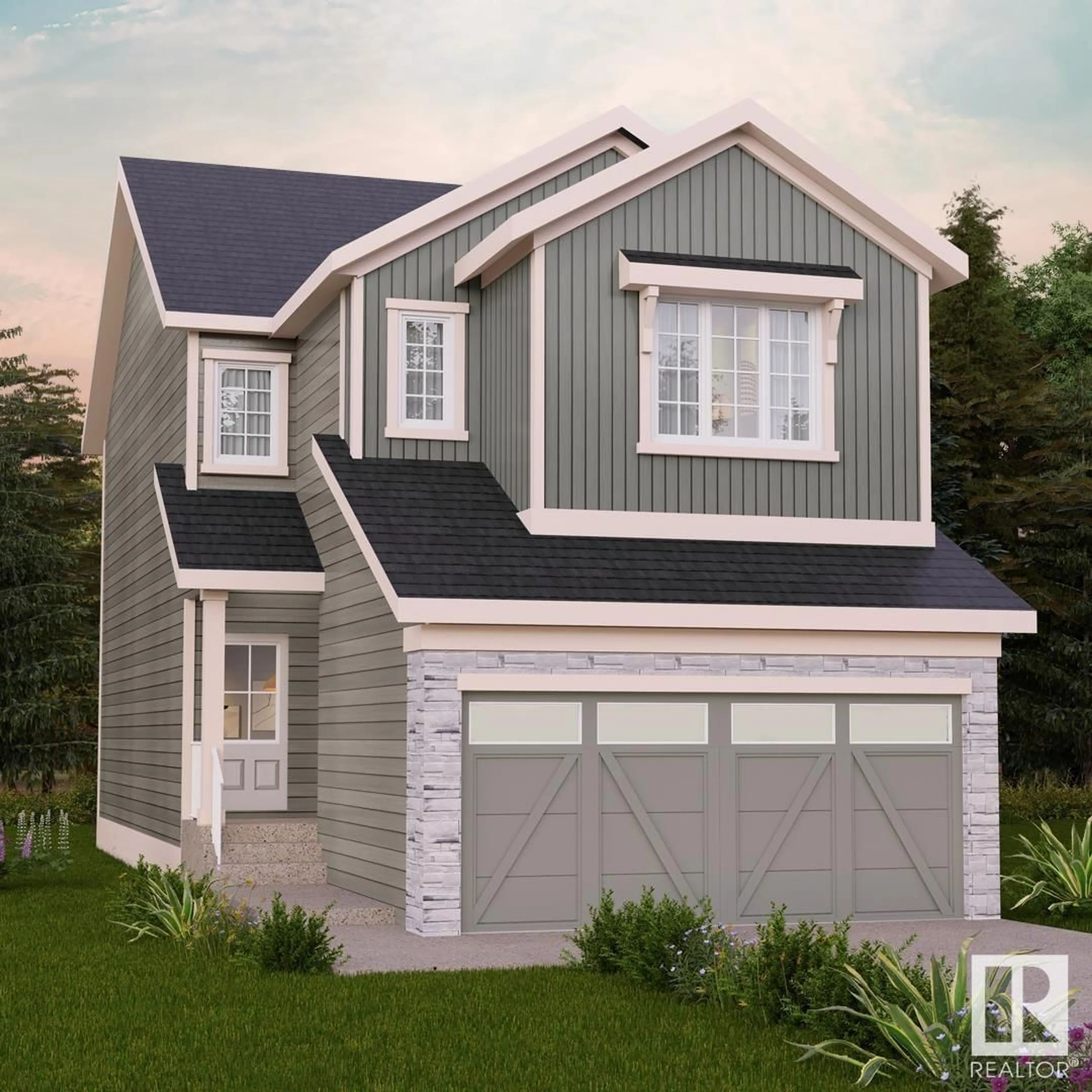 Home with vinyl exterior material, street for 312 27 ST, Edmonton Alberta T6X3H9