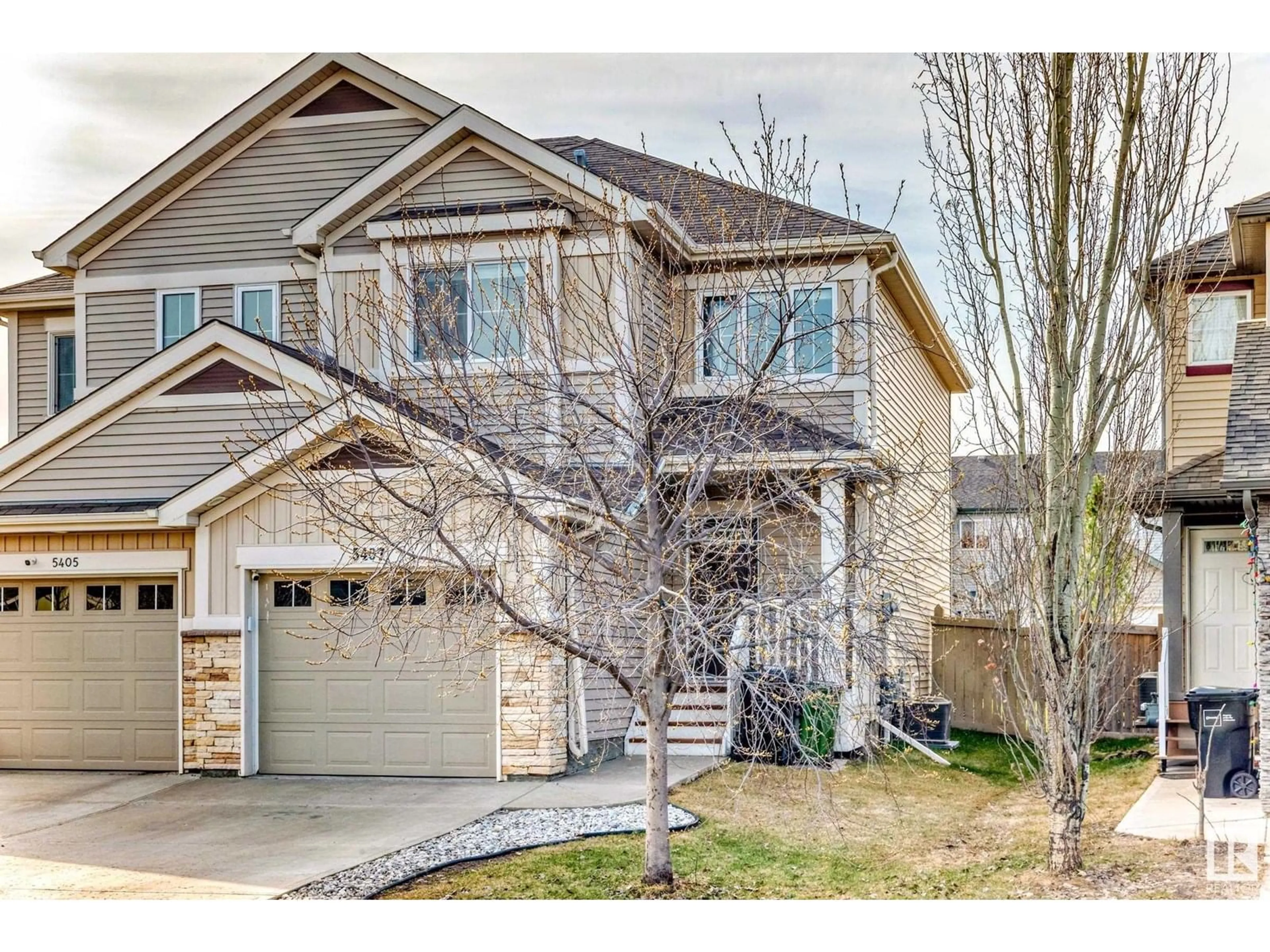 Home with brick exterior material, street for 5407 15 AV, Edmonton Alberta T6X1R5