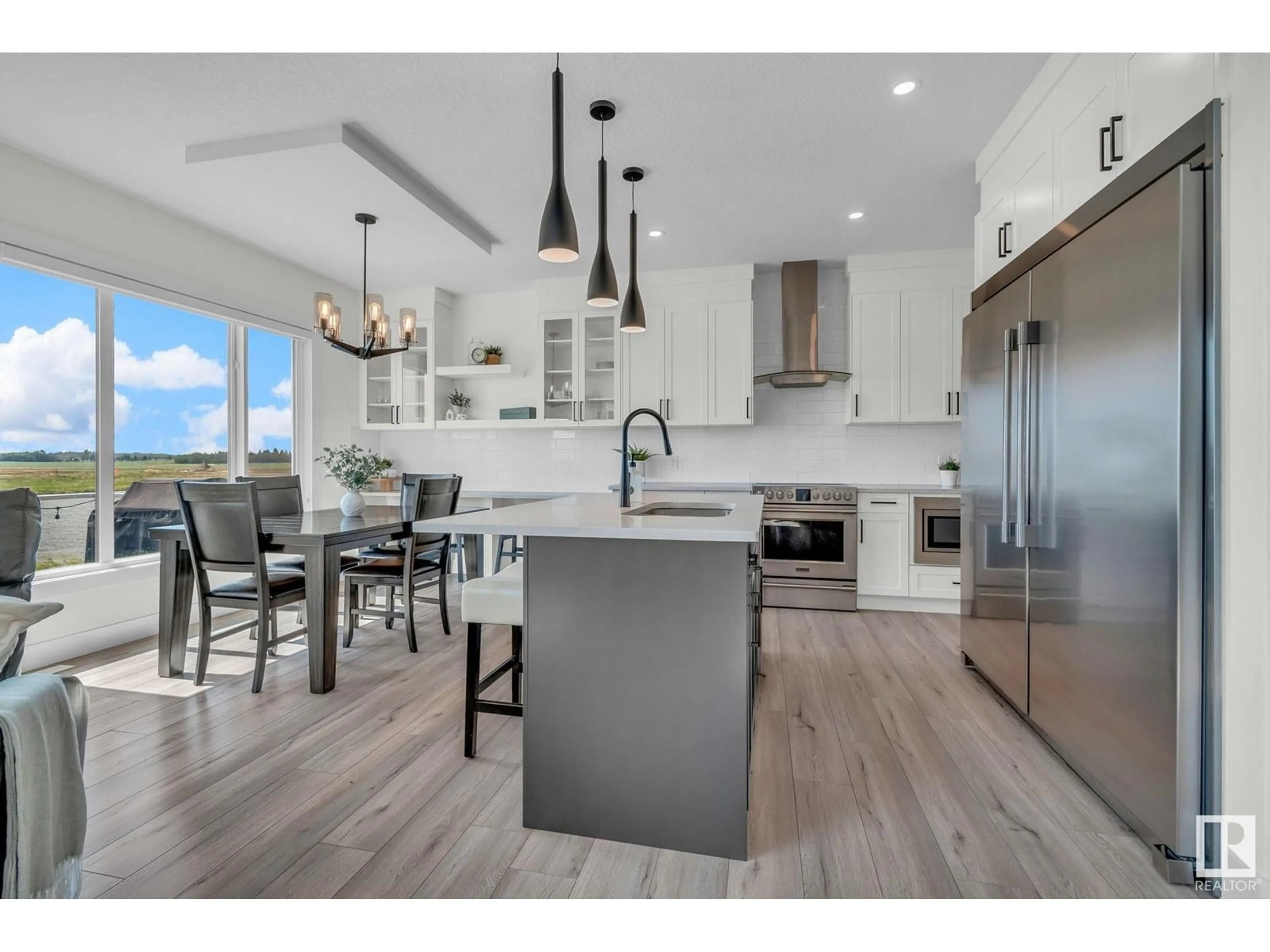 Open concept kitchen, unknown for 3 BOULDER, Leduc Alberta T9E1H2