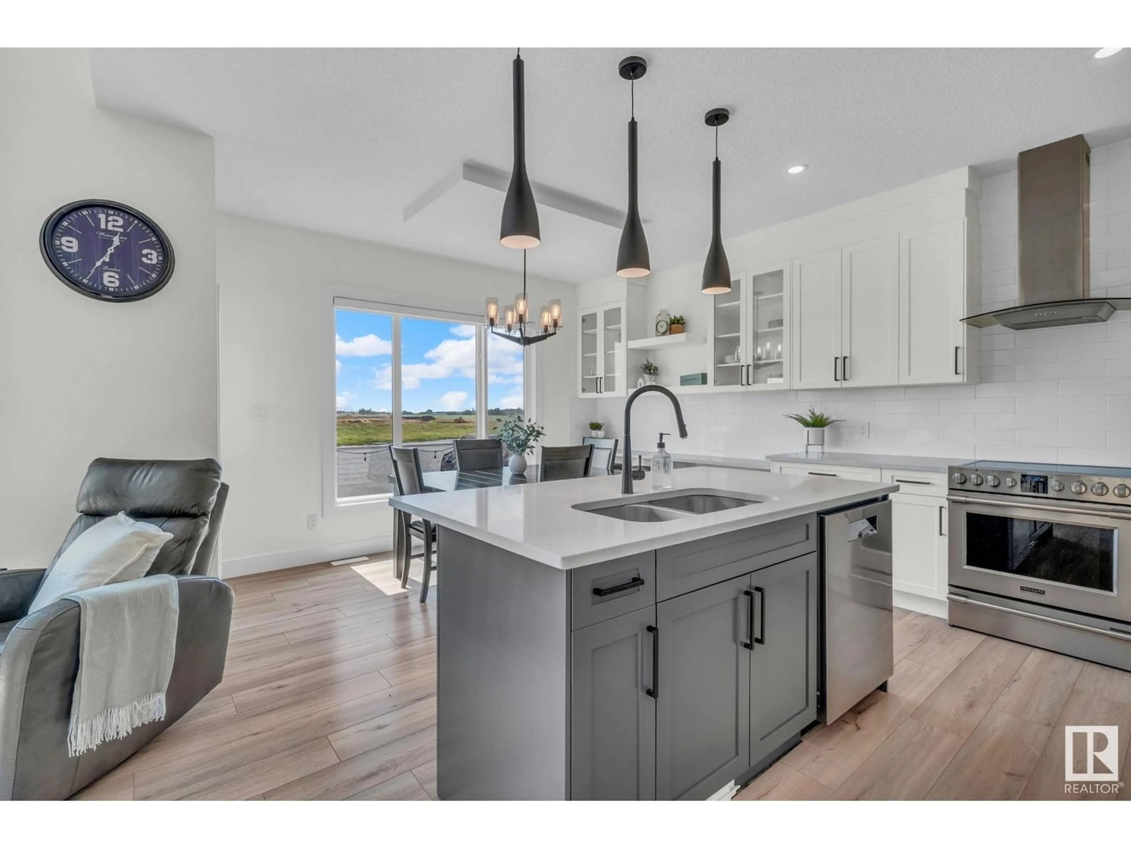 Open concept kitchen, unknown for 3 BOULDER, Leduc Alberta T9E1H2