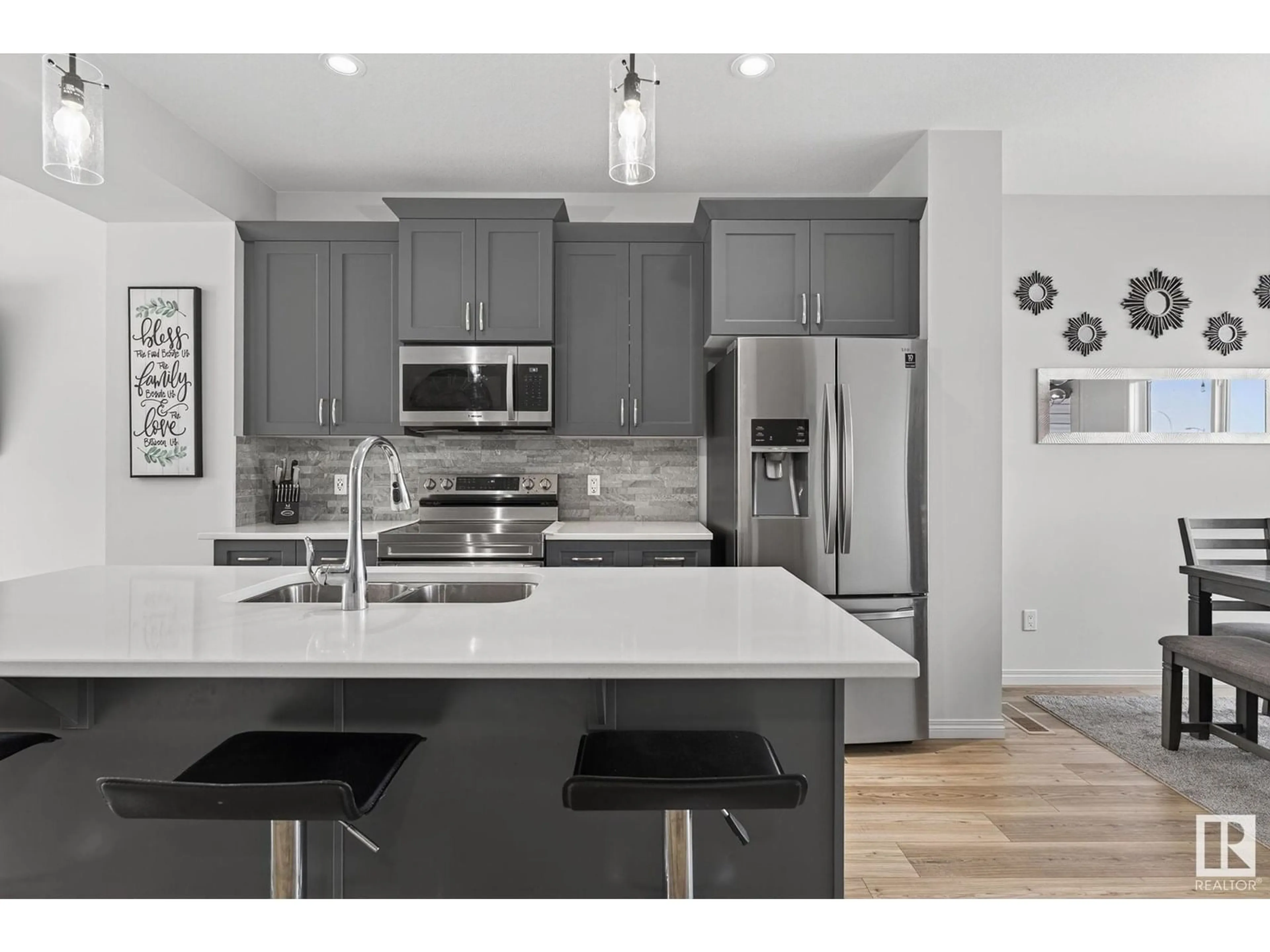 Open concept kitchen, unknown for SW - 1524 157 ST, Edmonton Alberta T6W4J8