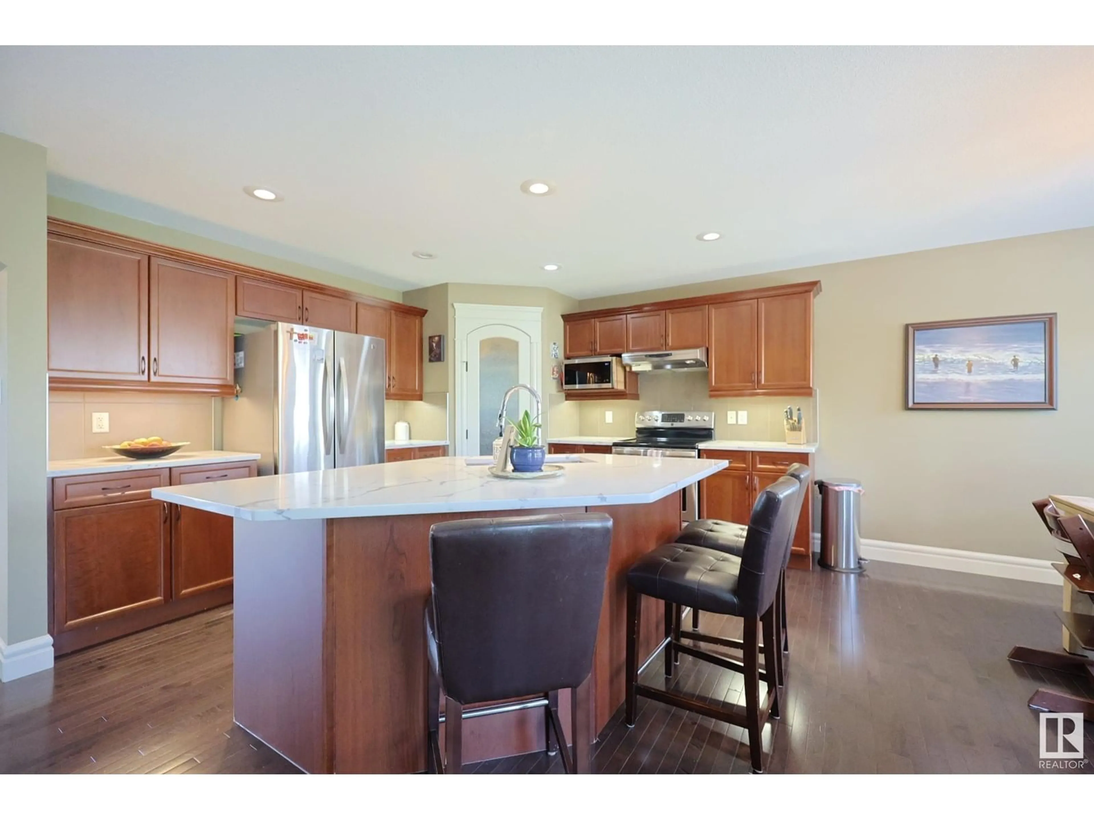 Open concept kitchen, unknown for NW - 20316 46 AV, Edmonton Alberta T6M0A7