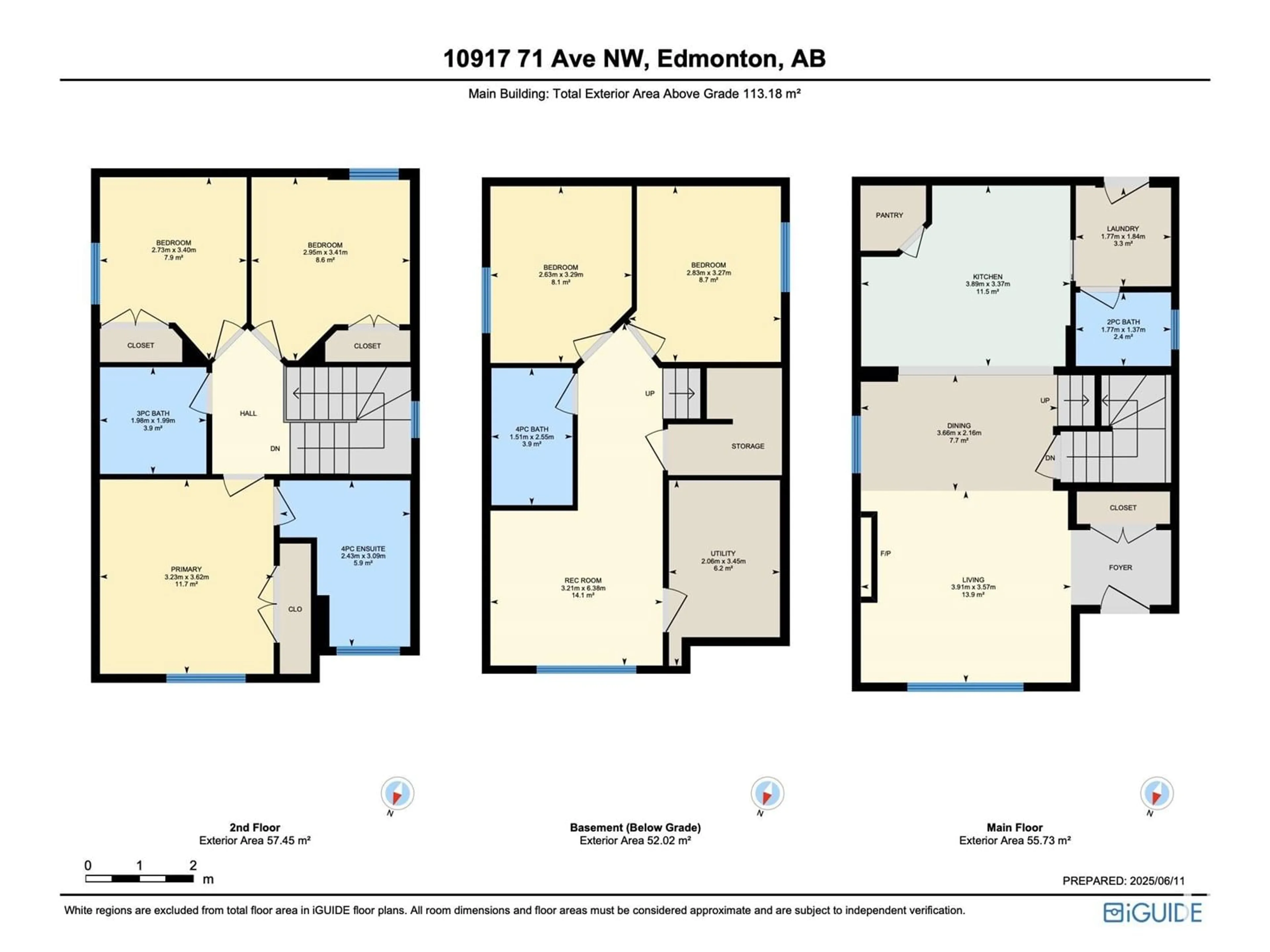 Floor plan for 10917 71 AVE, Edmonton Alberta T6G0A2